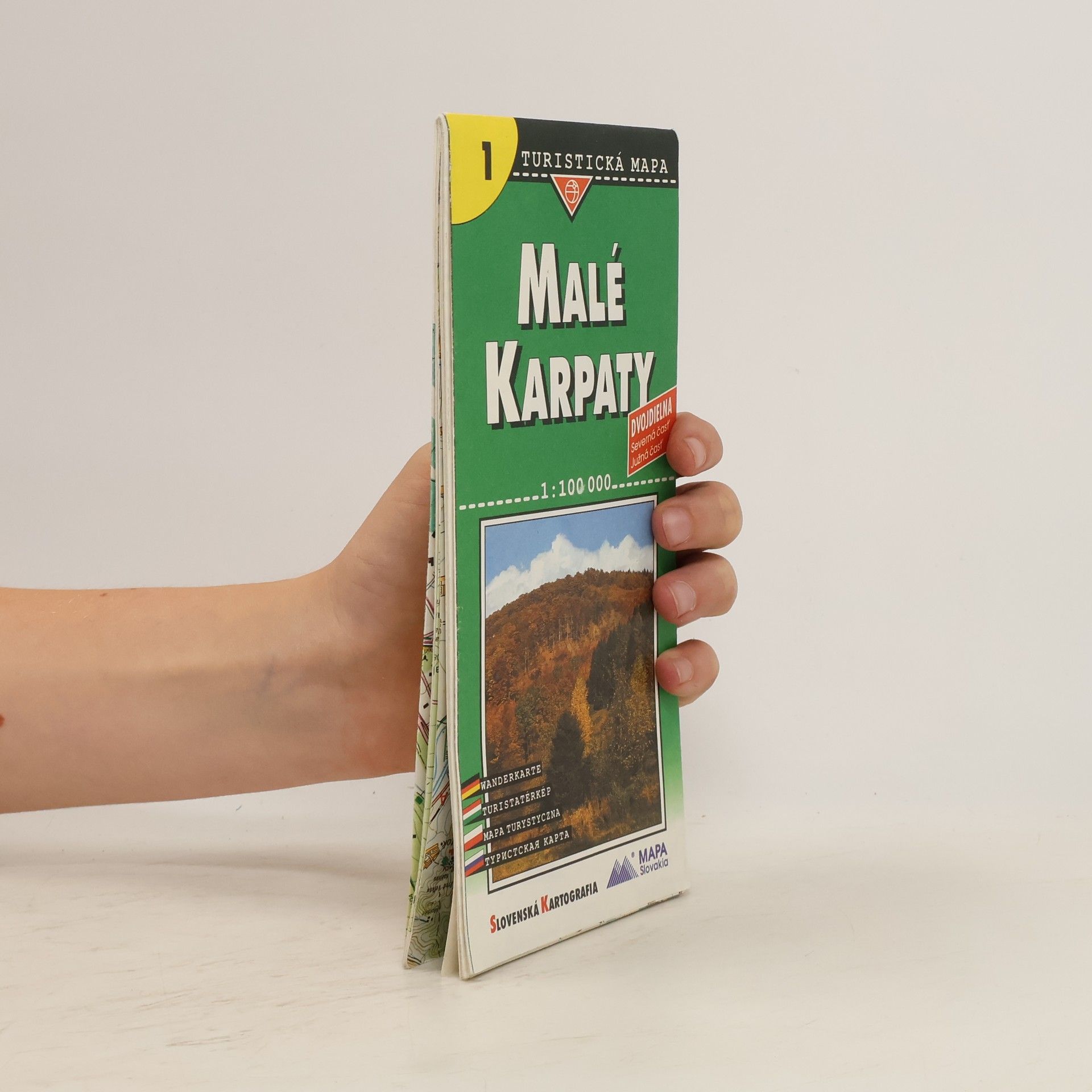 kolektiv Malé Karpaty. Turistická mapa
