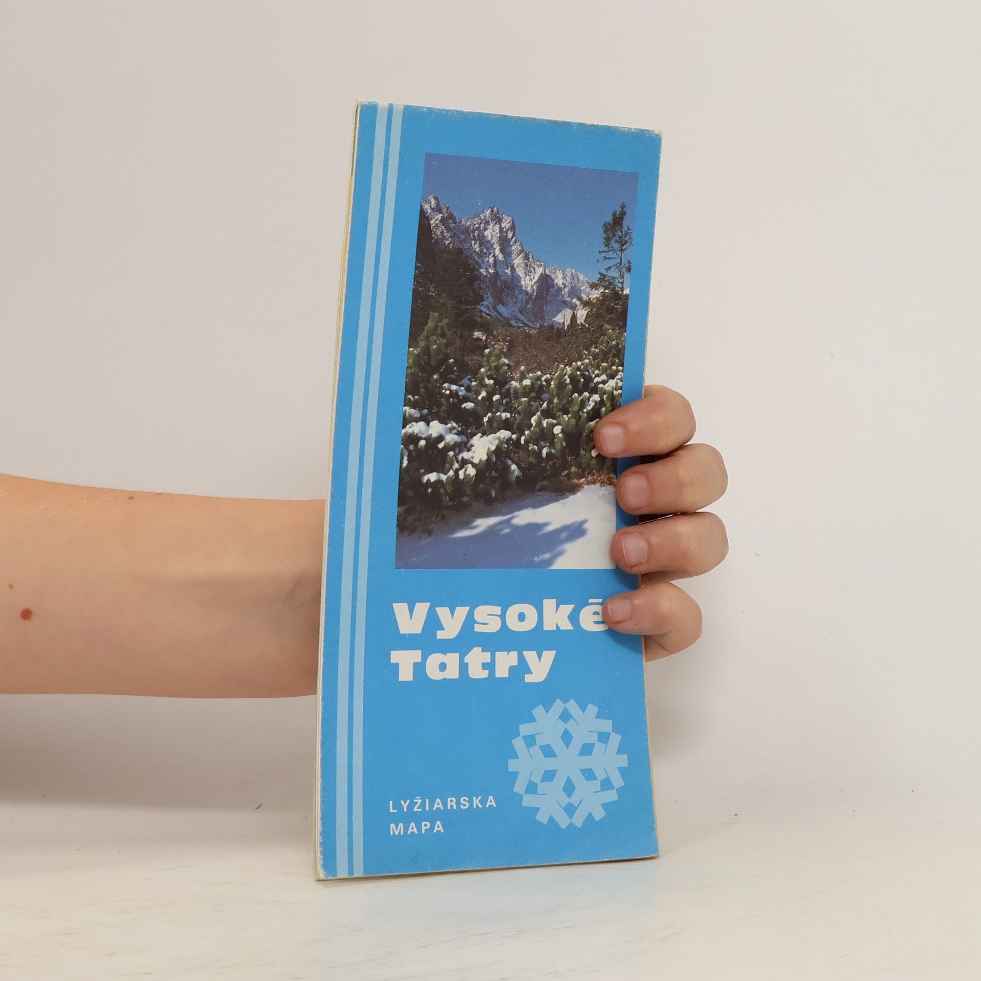 kolektiv Vysoké Tatry. Lyžiarska mapa