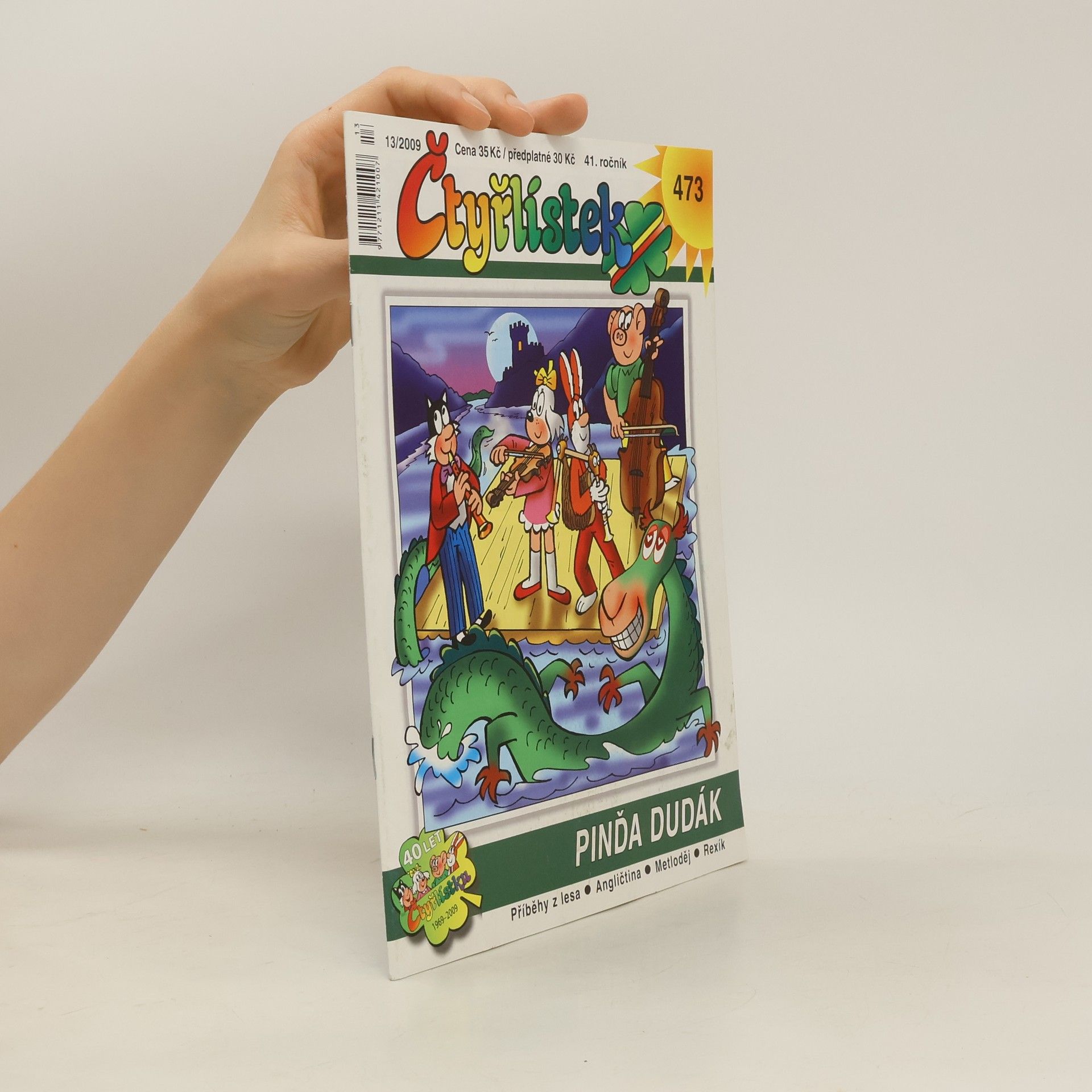 Autorenkollektiv Čtyřlístek 473, 13/2009. Pinďa dudák