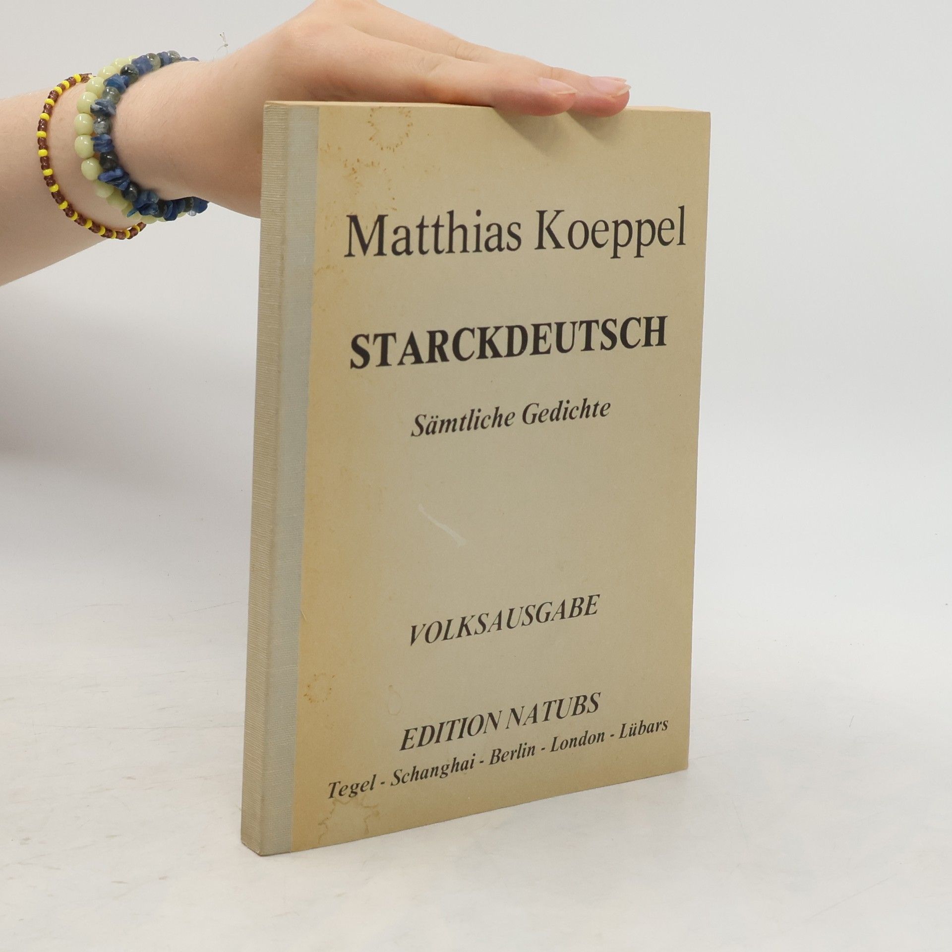 Matthias Koeppel Starckdeutsch