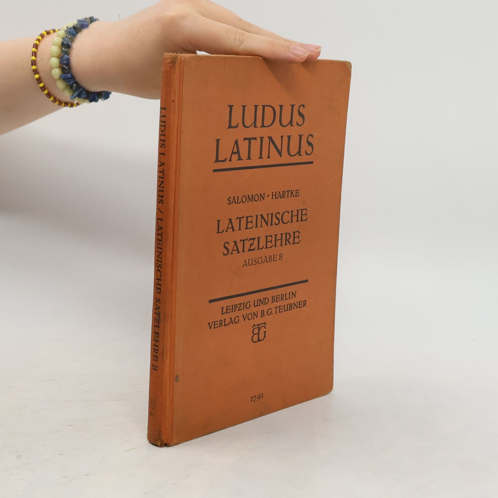 G. Salomon Lateinische Satzlehre. Ausgabe B
