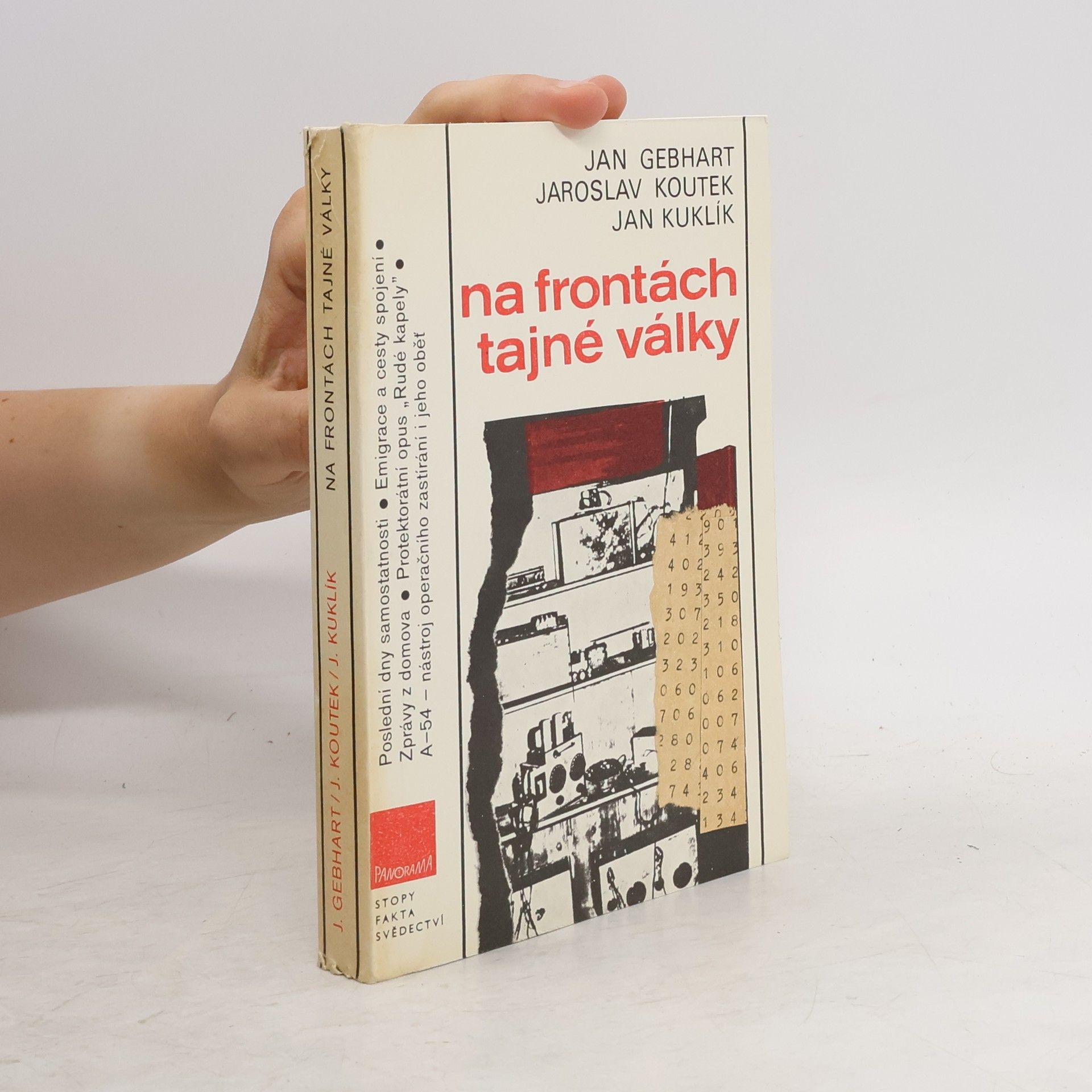 Jan Gebhart Na frontách tajné války