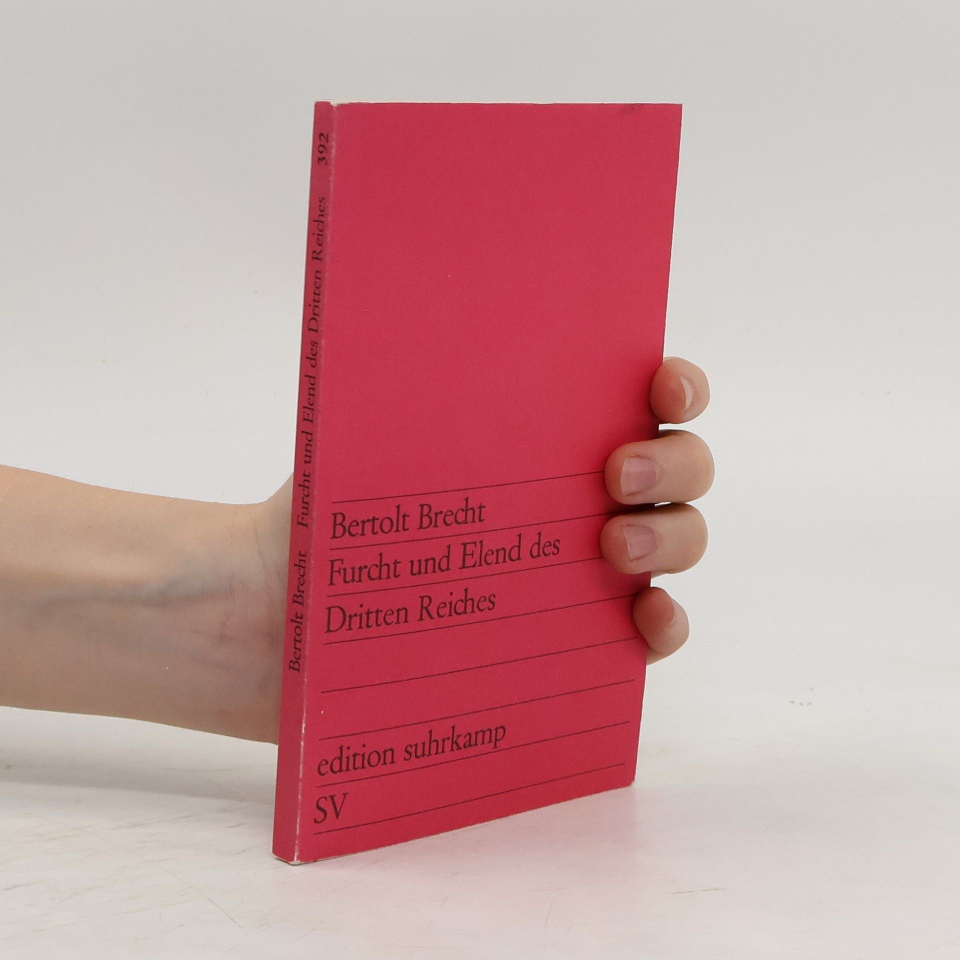Bertolt Brecht Furcht und Elend des Dritten Reiches