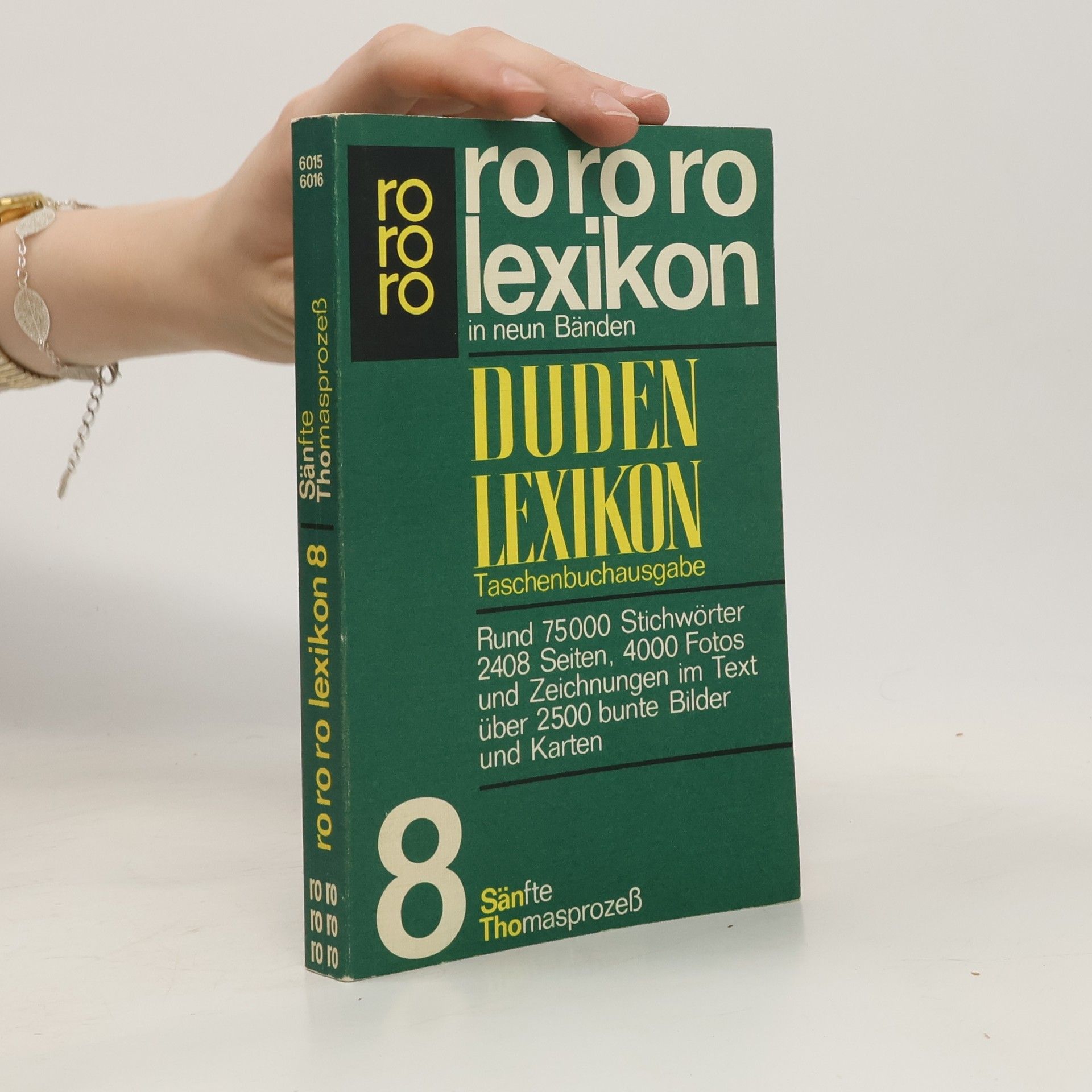 AA.VV. Rororo Lexikon 8. Sänfte, Thomasprozeß