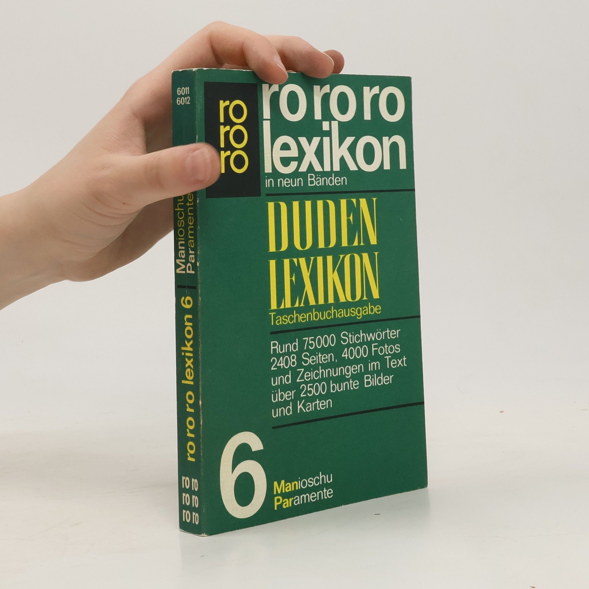kolektiv Duden Lexikon Taschenbuchausgabe 6