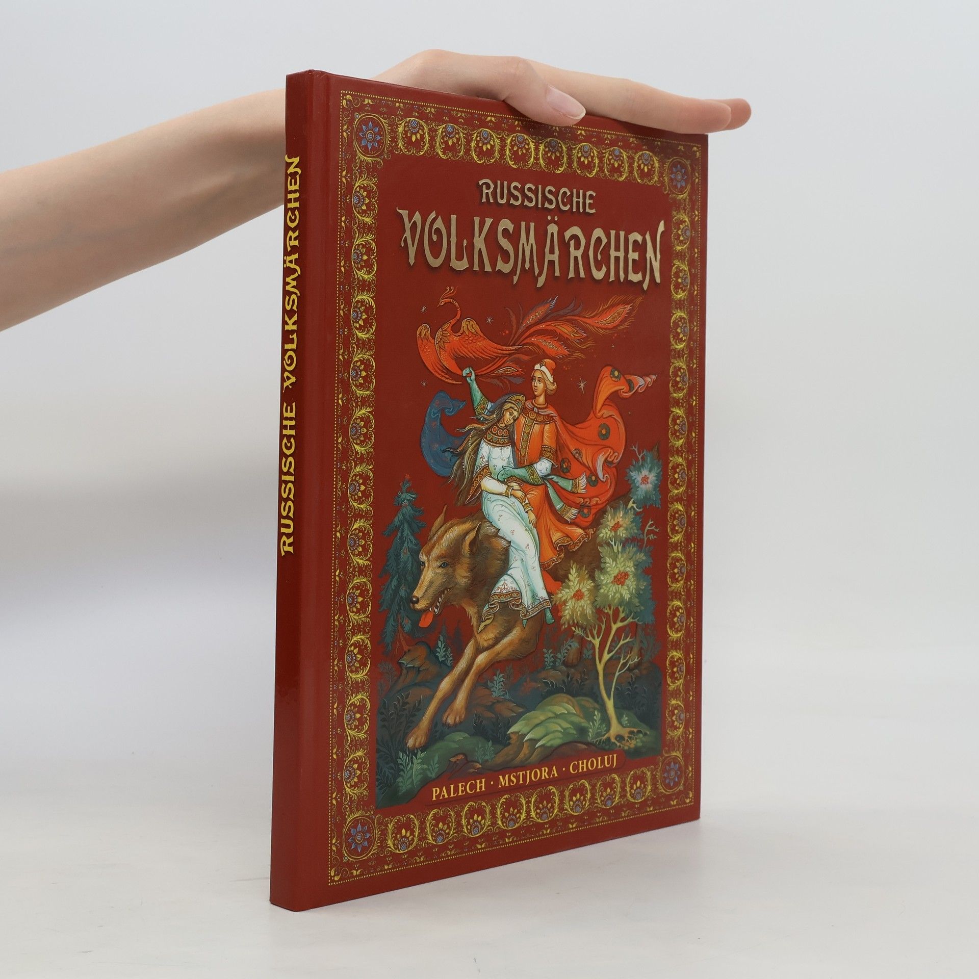 Mednyj vsadnik Russische Volksmärchen. Kholuj- Mstjora- und Palekh-Malerei