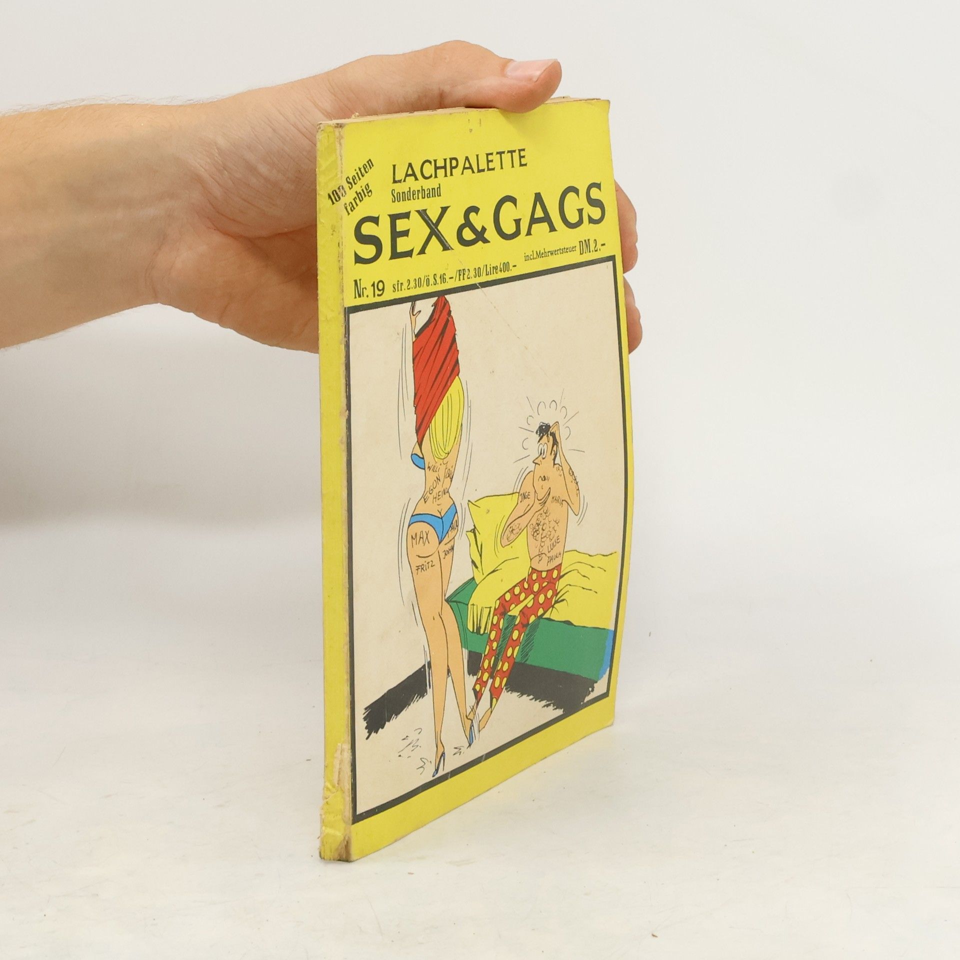 Collectif d'auteurs Lachpalette Sonderband Sex & Gags Nr. 19