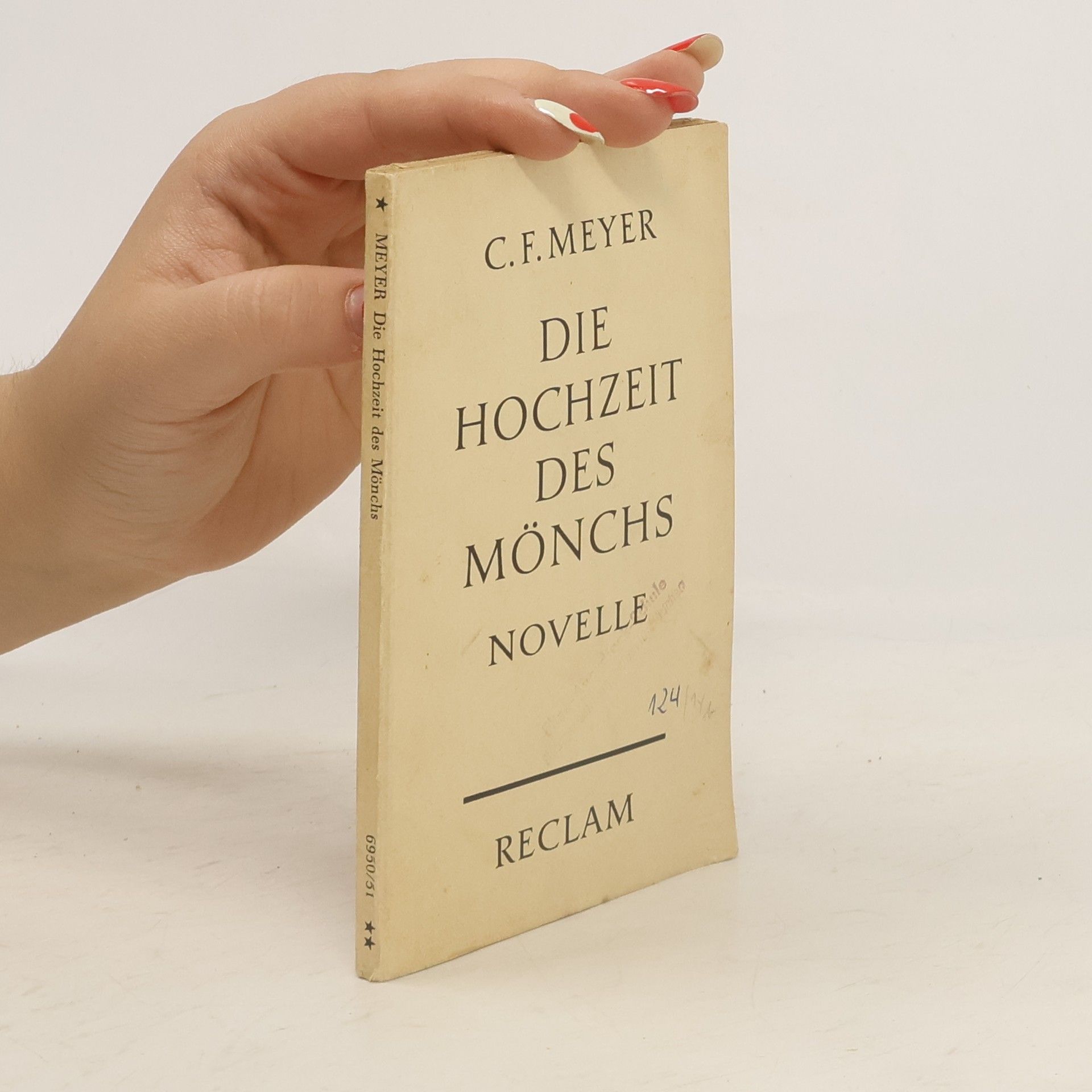C. F. Meyer Die Hochzeit des Mönchs