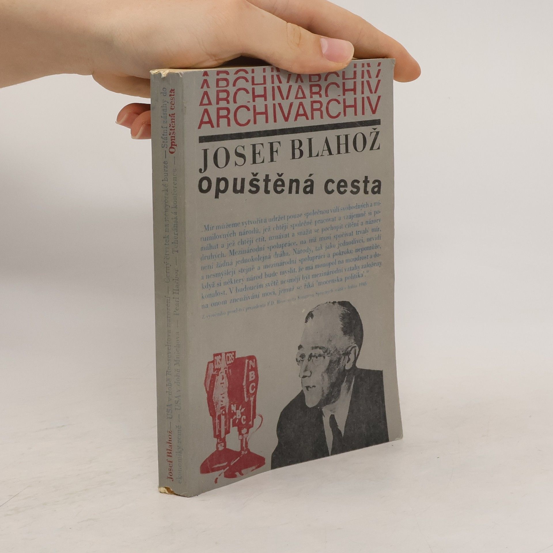 Josef Blahož Opuštěná cesta