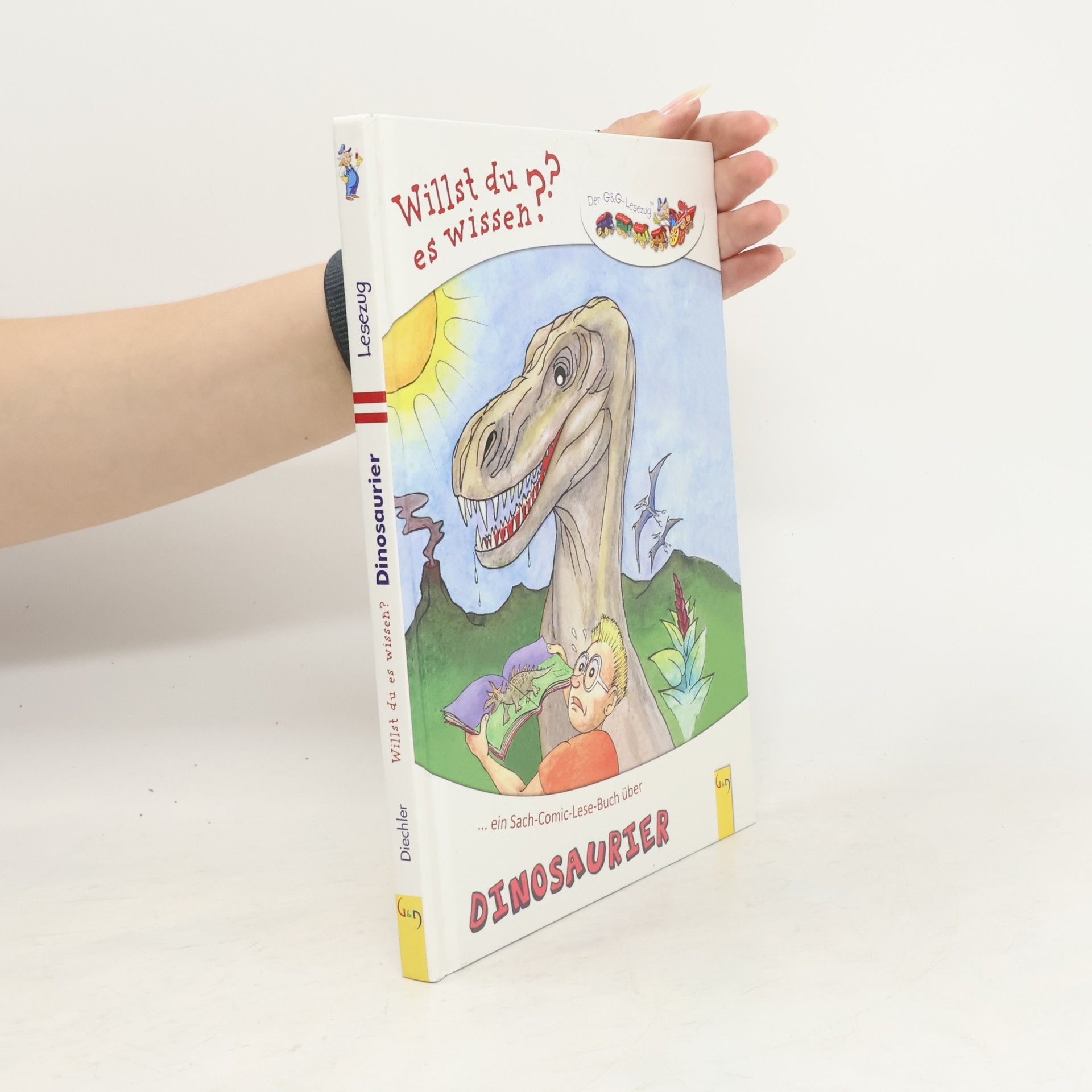 Gabriele Diechler Ein Sach-Comic-Lese-Buch über Dinosaurier