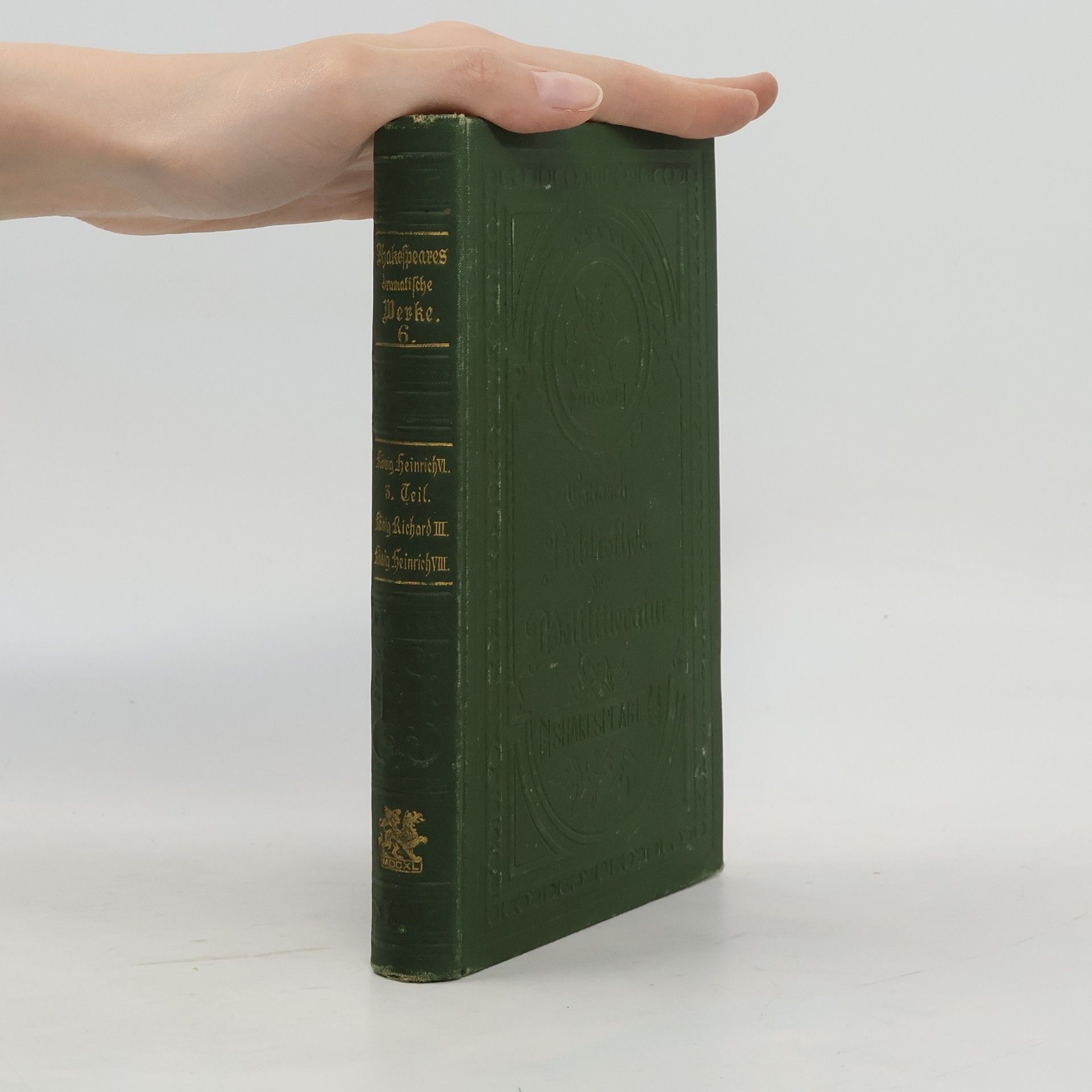 William Shakespeare Shakespeares dramatisch Werke 6