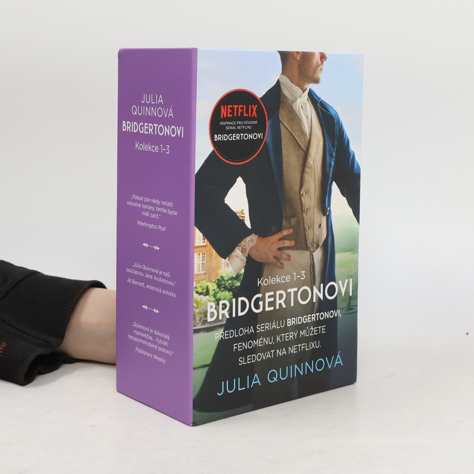 Julie Quinnová Bridgertonovi 1-3 (3 svazky, box)