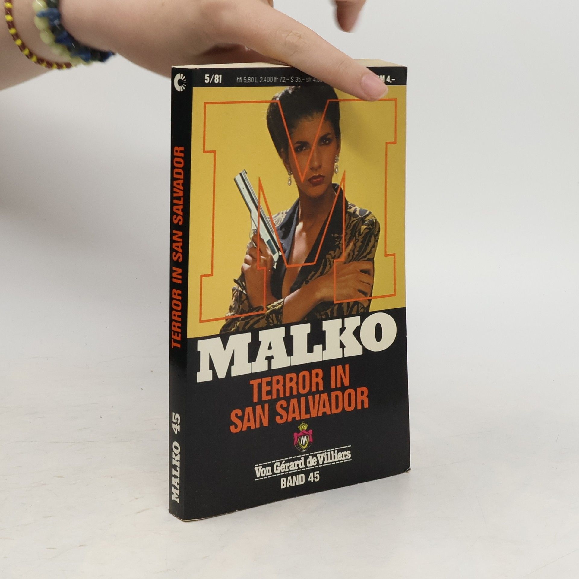 Gérard de Villiers Malko 45. Terror in San Salvador