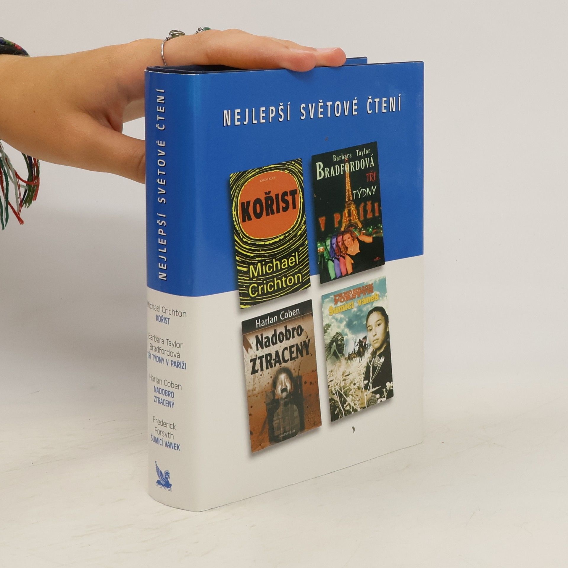 Michael Crichton Nejlepší světové čtení: Kořist; Tři týdny v Paříži; Nadobro ztracený; Šumící vánek