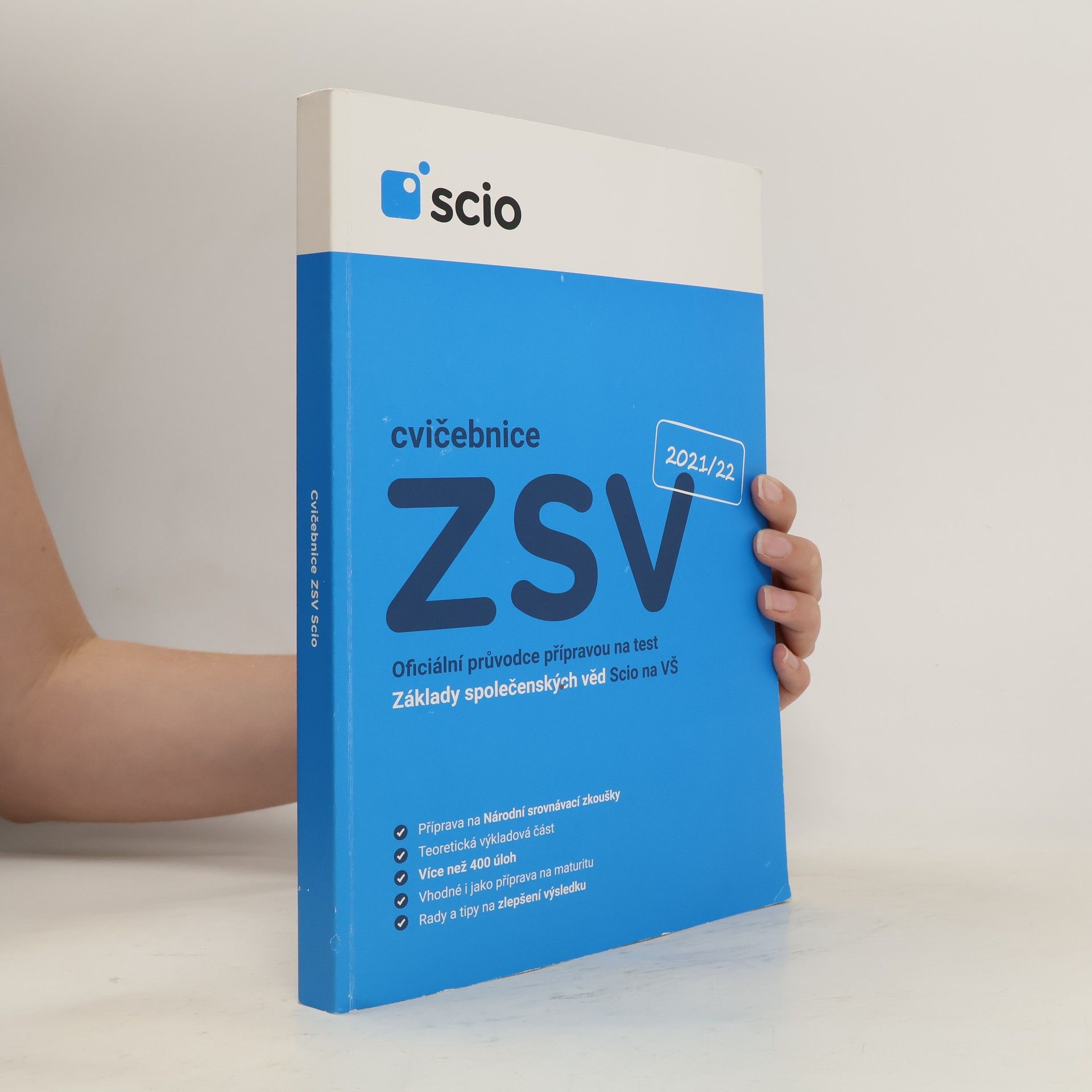 Collectif d'auteurs Cvičebnice ZSV : komplexní příprava na test Základy společenských věd