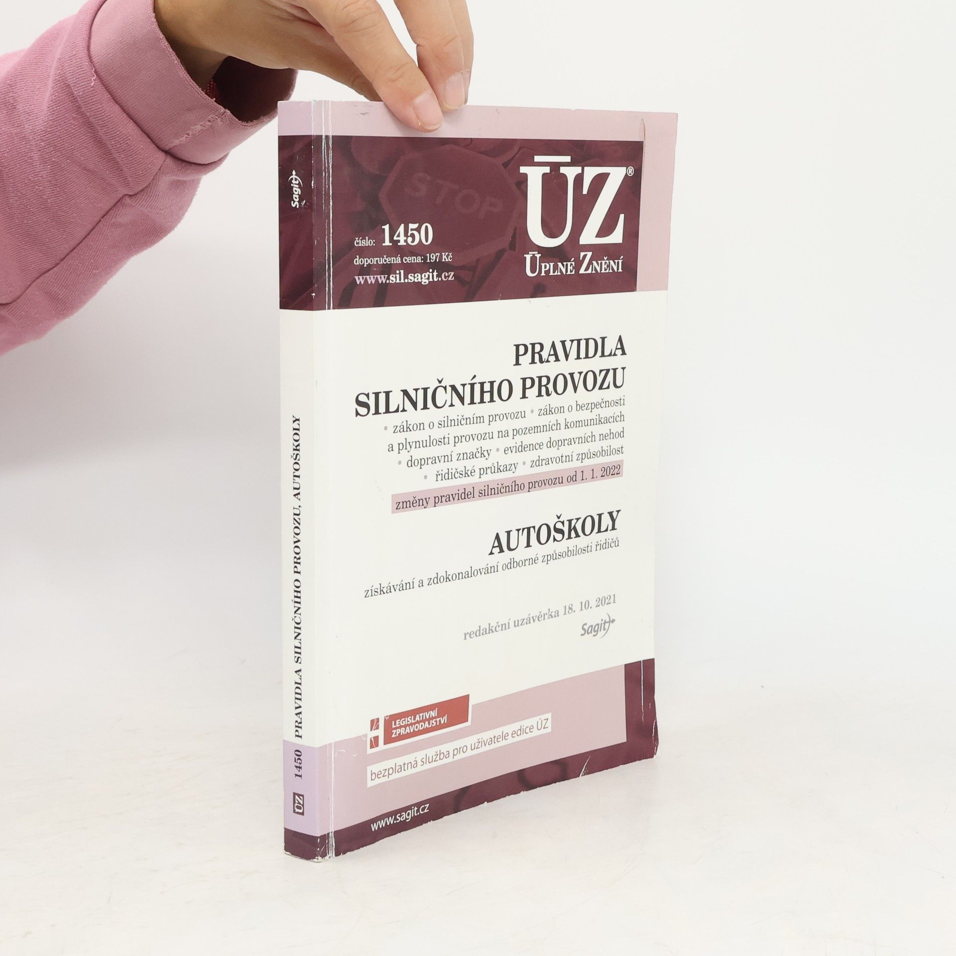 Autores varios Pravidla silničního provozu ; Autoškoly [ÚZ 2021 č. 1450]