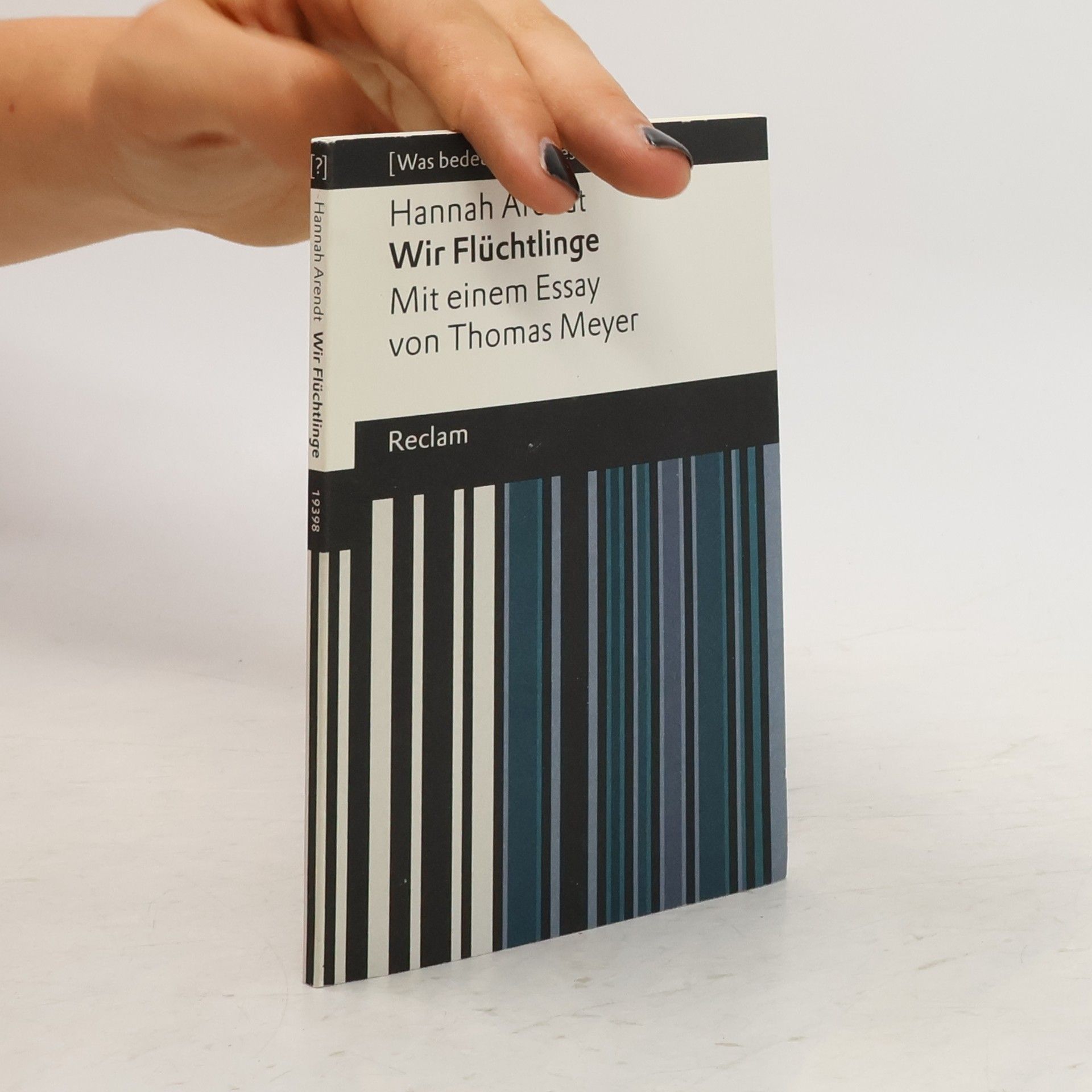 Hannah Arendt Wir Flüchtlinge