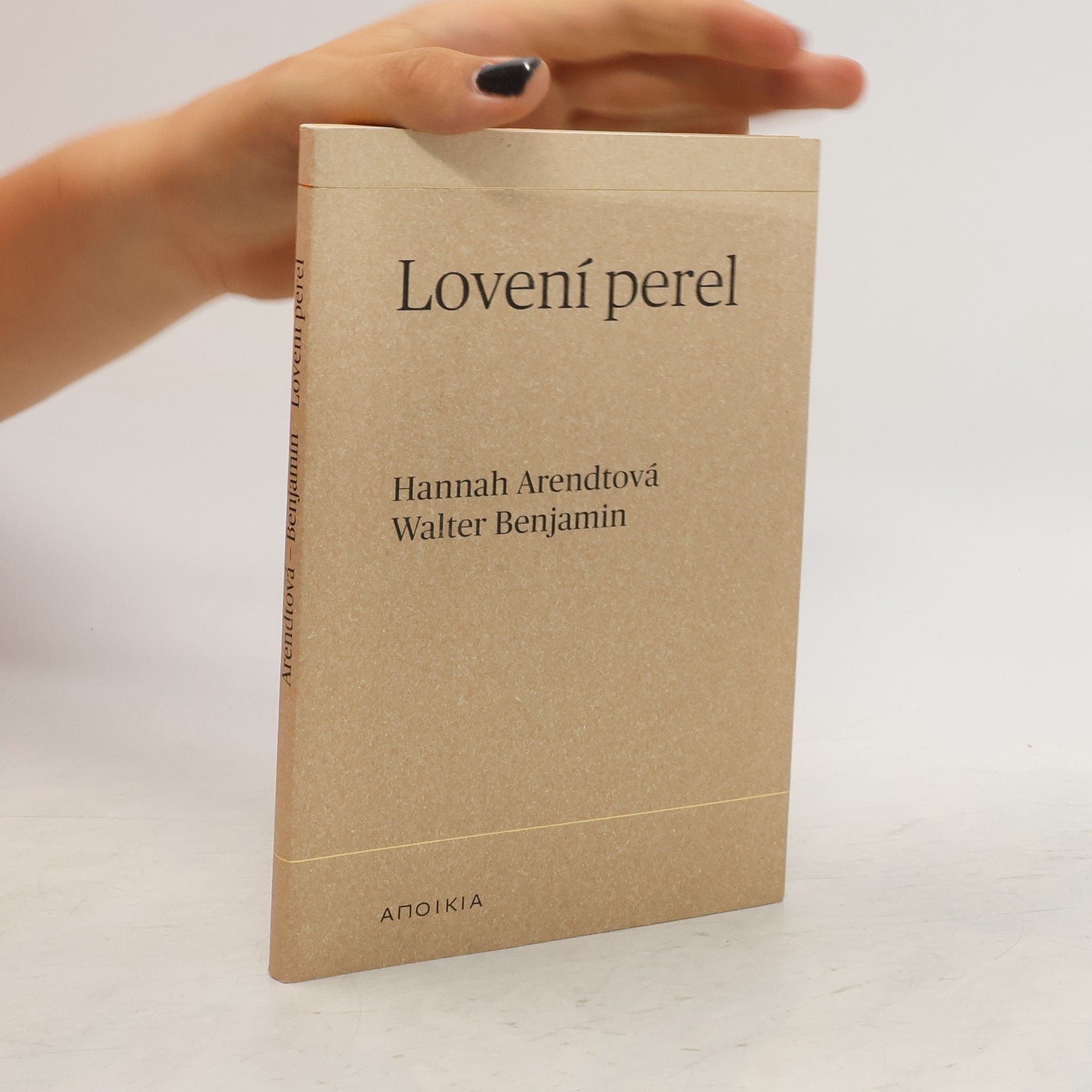 Walter Benjamin Lovení perel