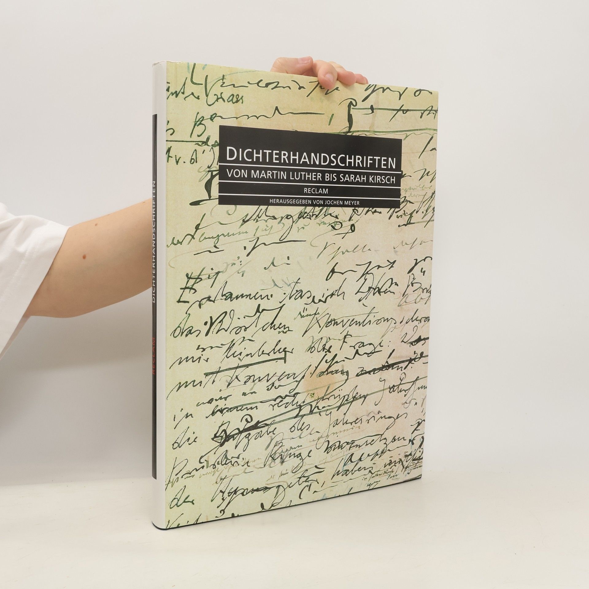 Jochen Meyer Dichterhandschriften