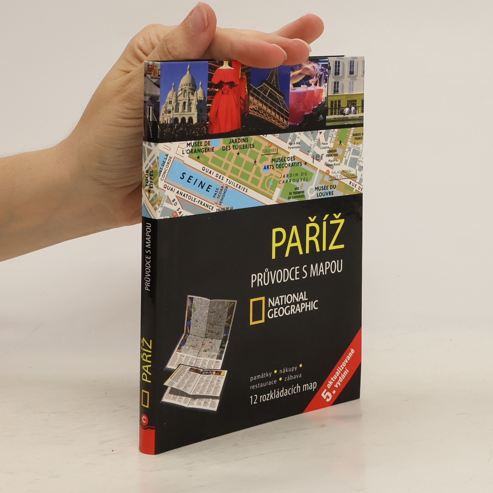 Vincent Grandferry Paříž – průvodce s mapou
