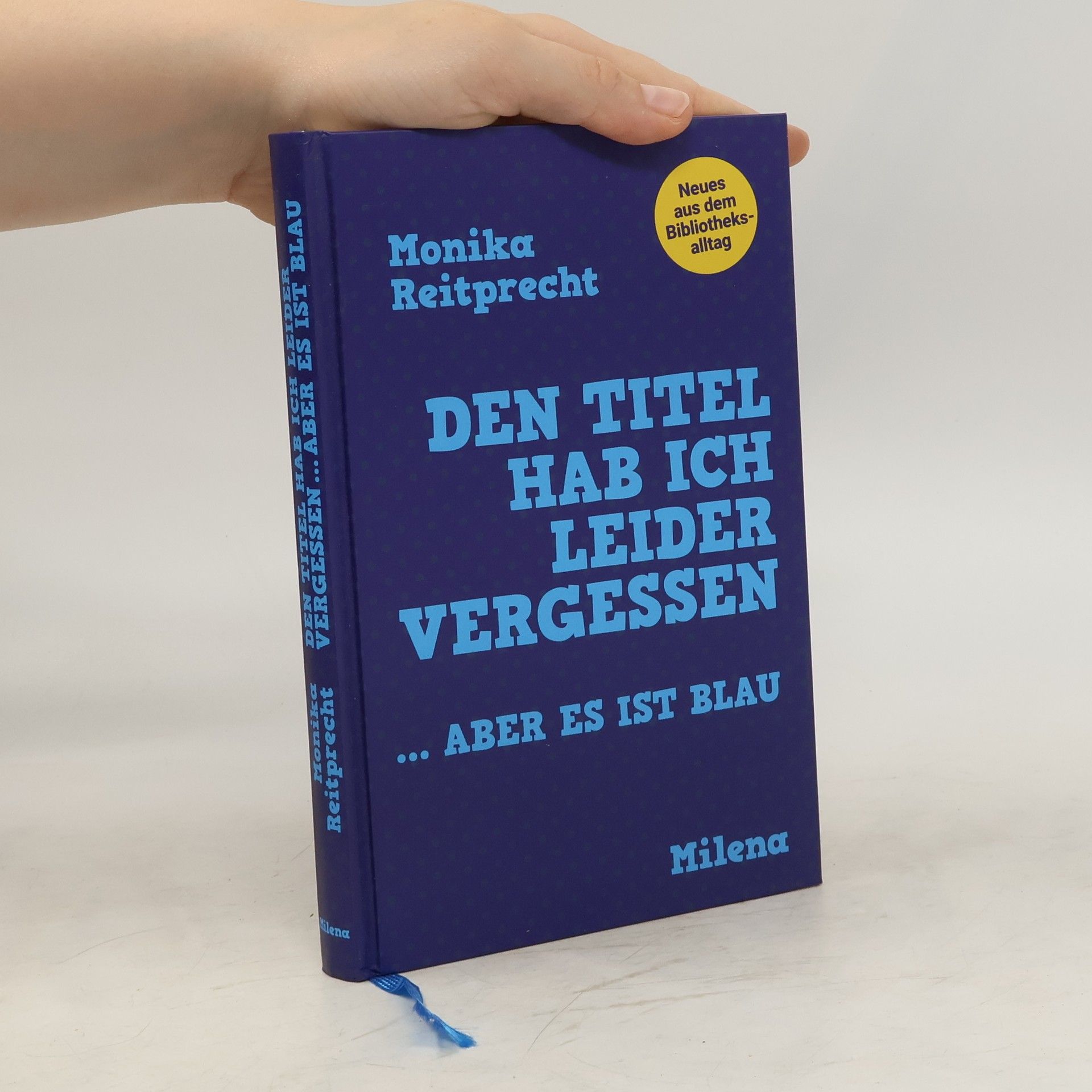 Monika Reitprecht Den Titel hab ich leider vergessen … aber es ist blau