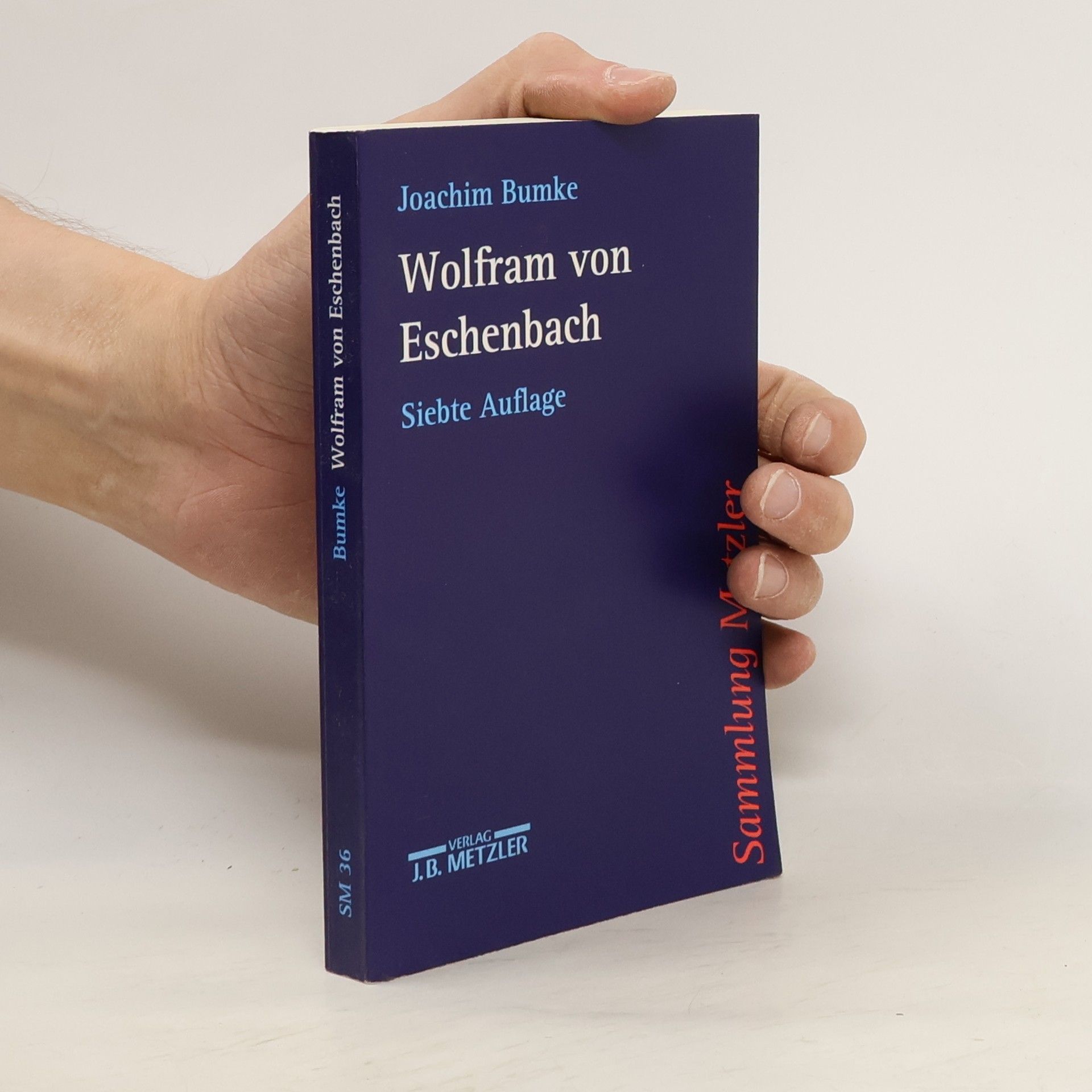 Joachim Bumke Wolfram von Eschenbach