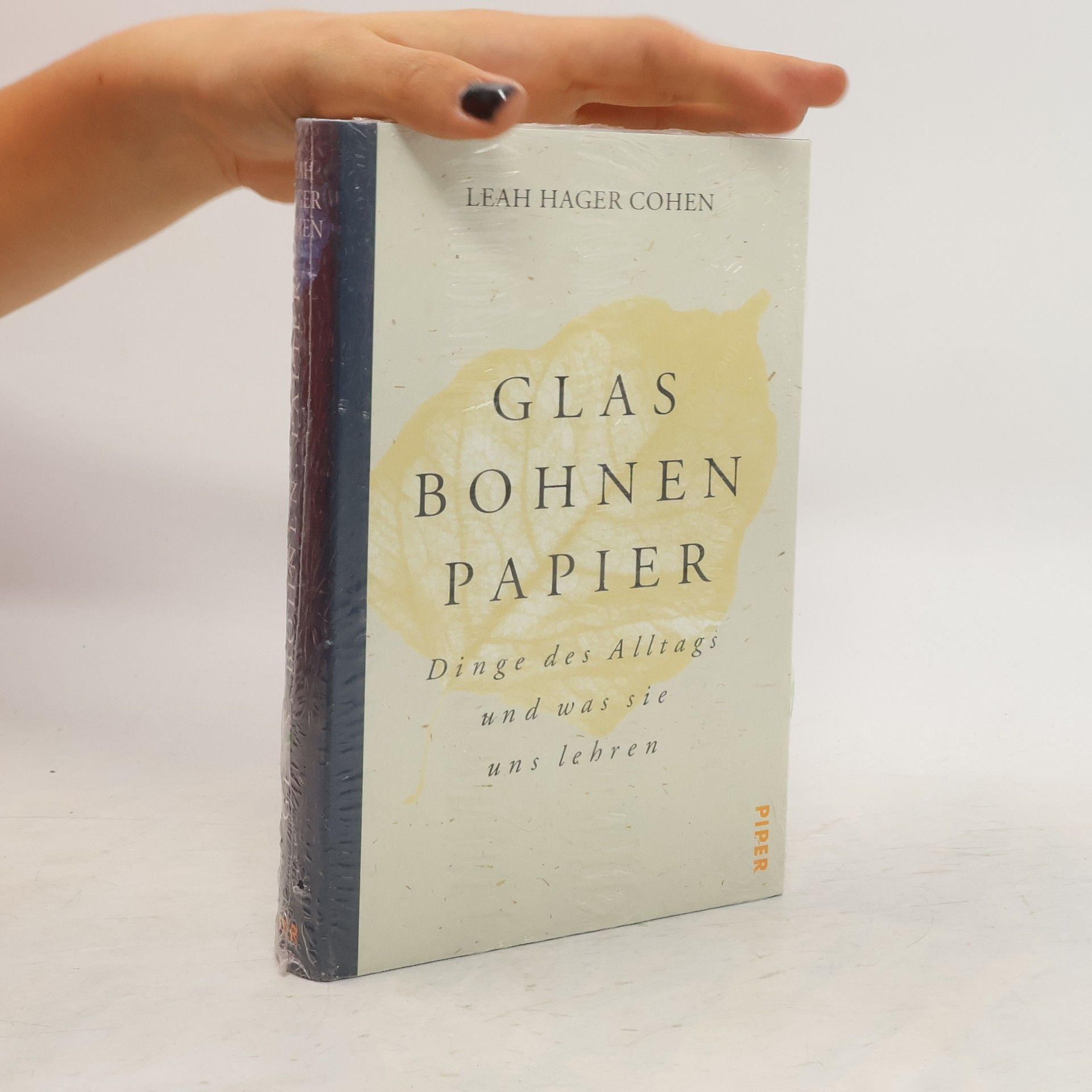 Leah Hager Cohen Glas, Bohnen, Papier
