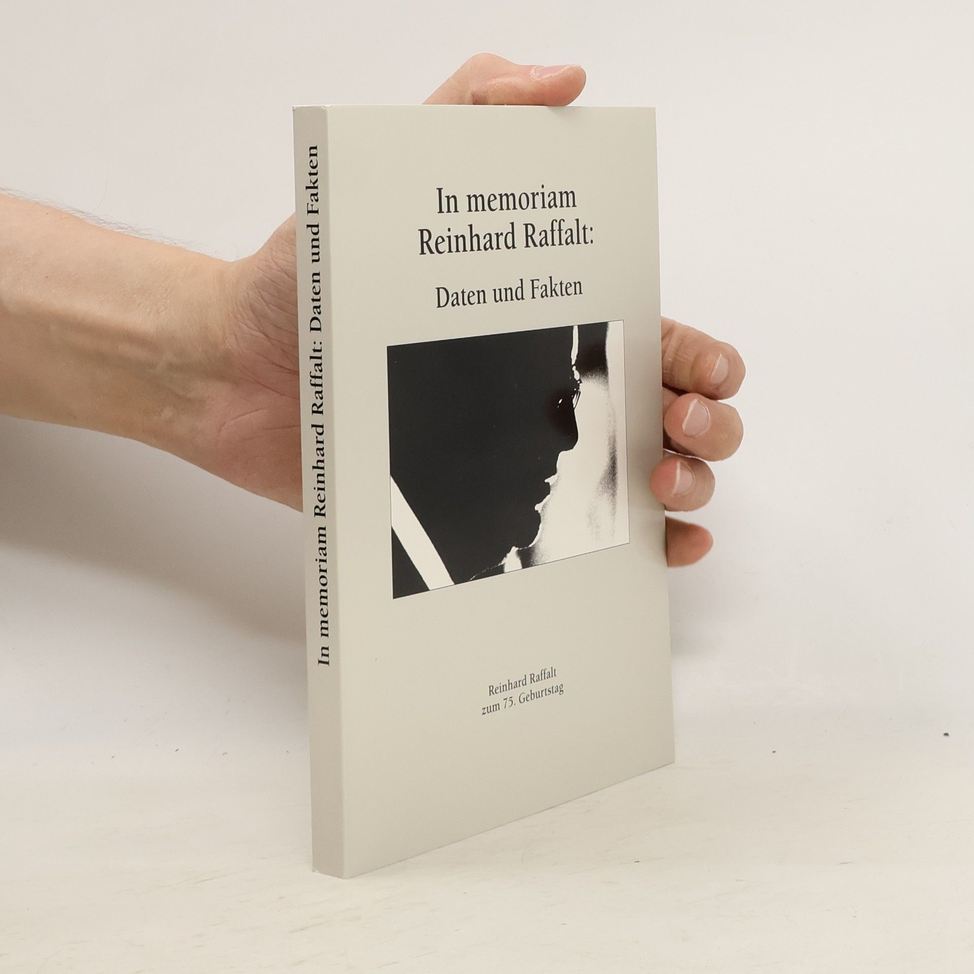 Auteurscollectief In memoriam Reinhard Raffalt