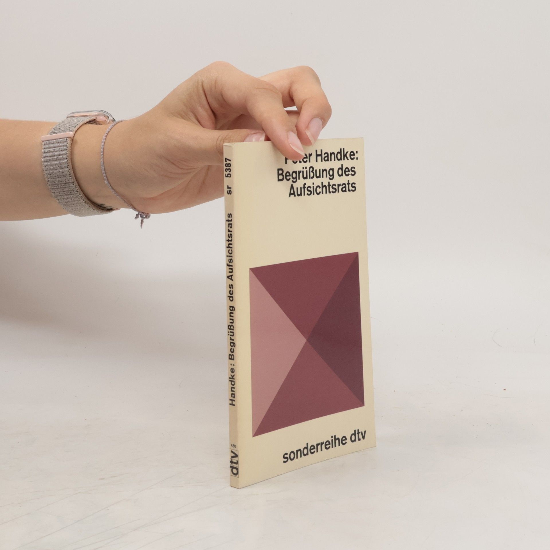 Peter Handke Begrüssung des Aufsichtsrats
