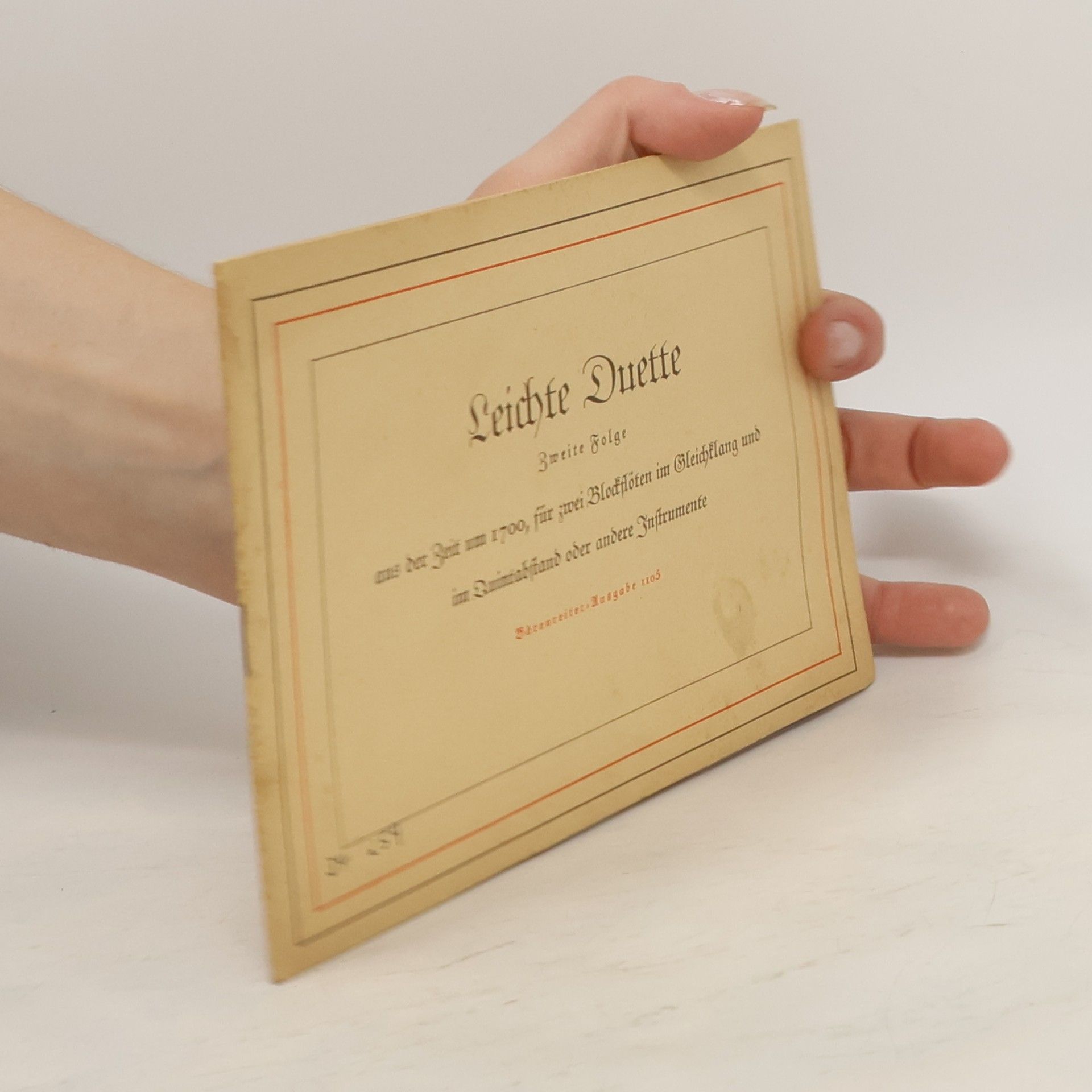 Autores varios Leichte Duette