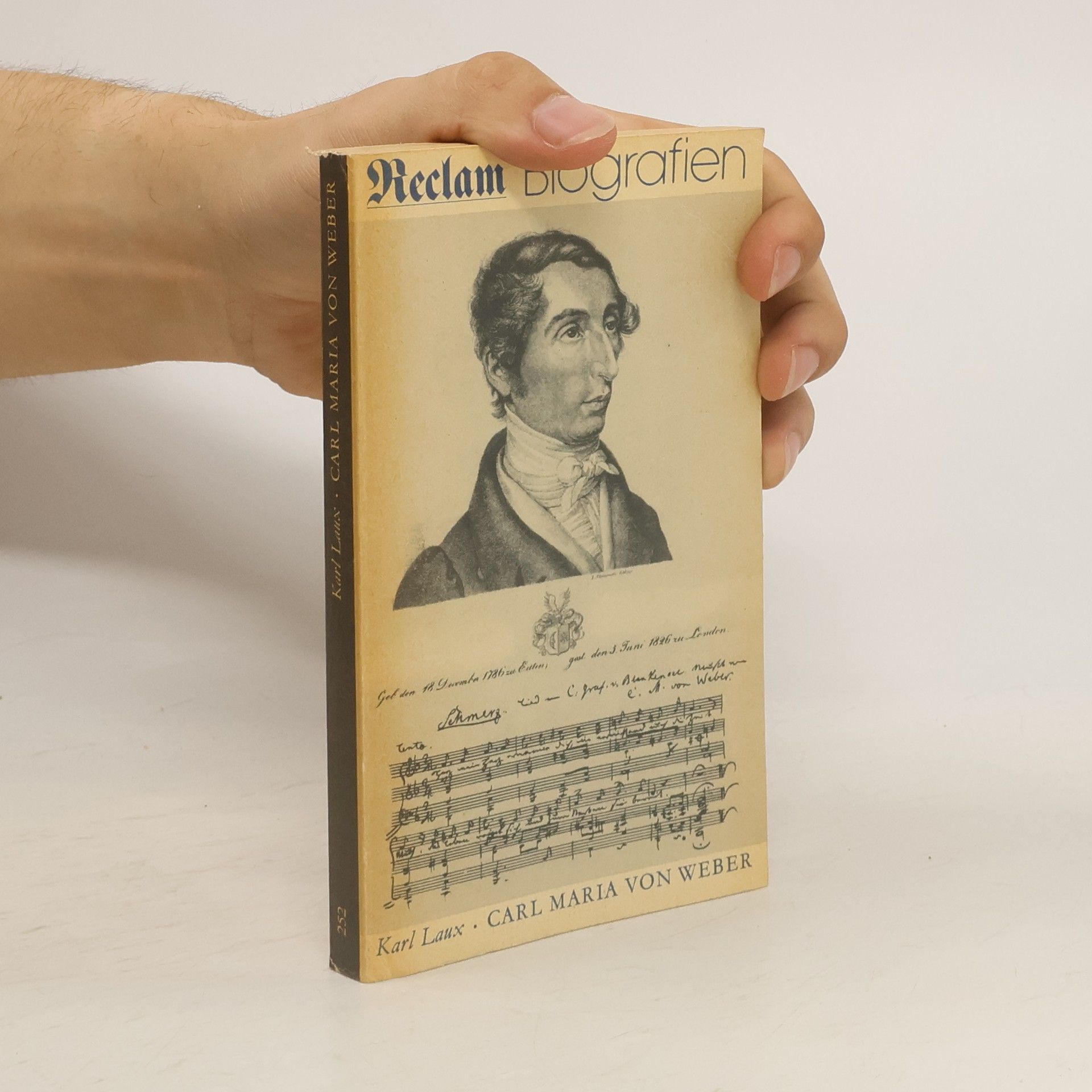 Karl Laux Carl Maria von Weber