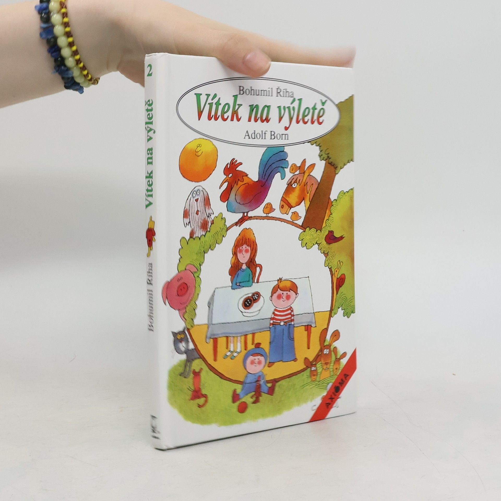 Bohumil Říha Vítek na výletě