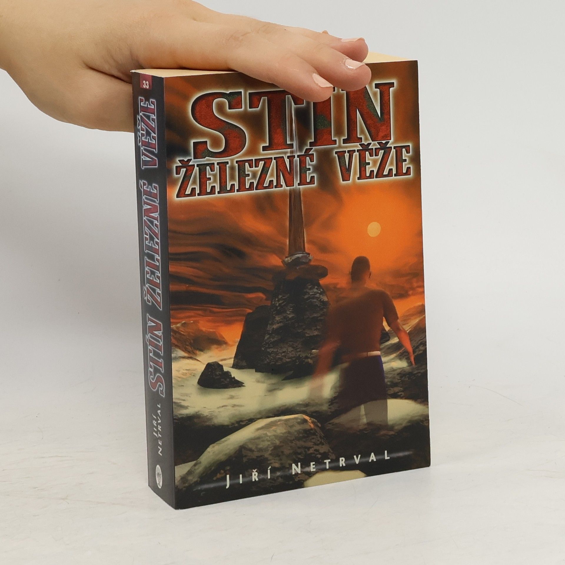 Jiří Netrval Stín železné věže : (deset rozhovorů o sedmém světě)