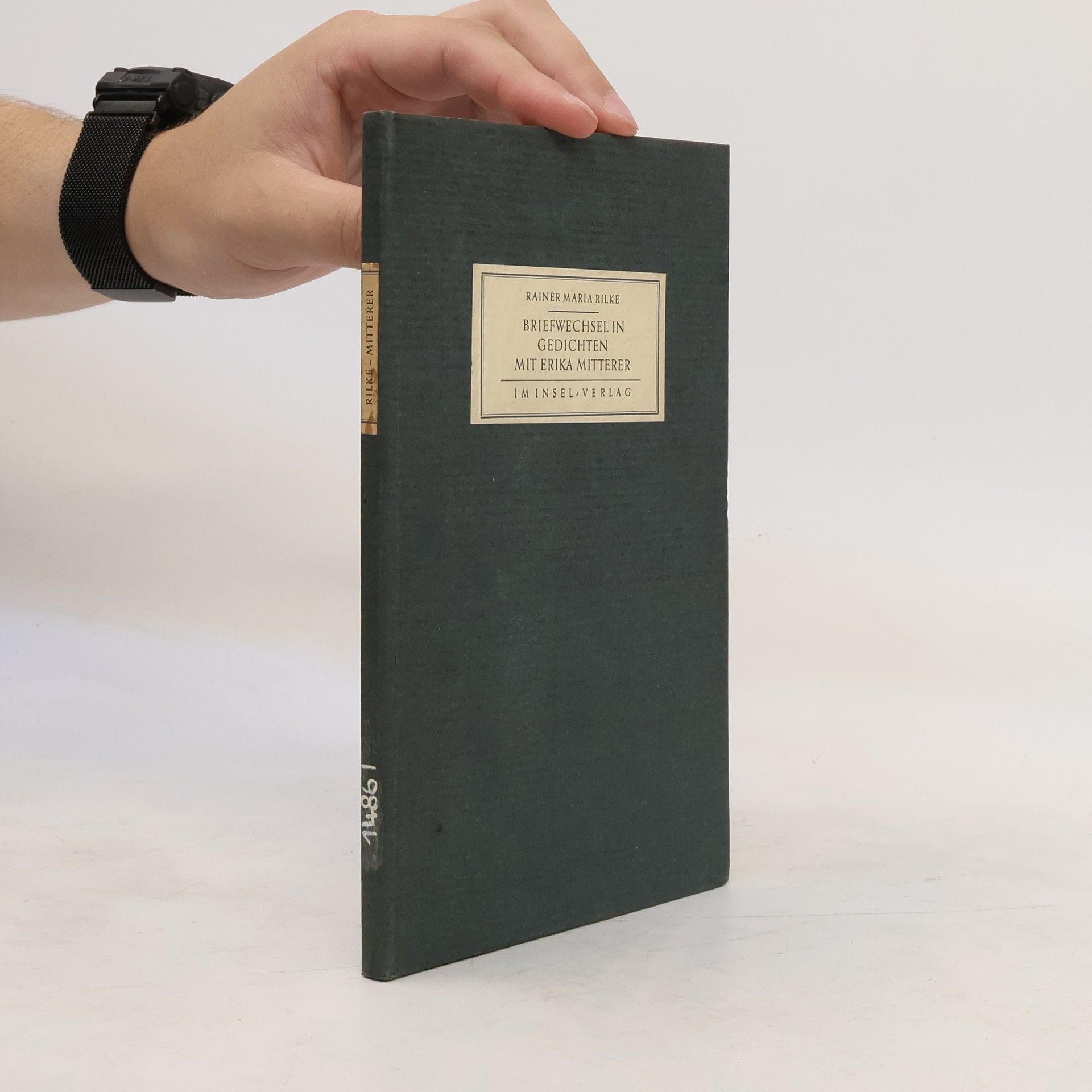 Rainer Maria Rilke Briefwechsel in Gedichten mit Erika Mitterer (1924-1926)