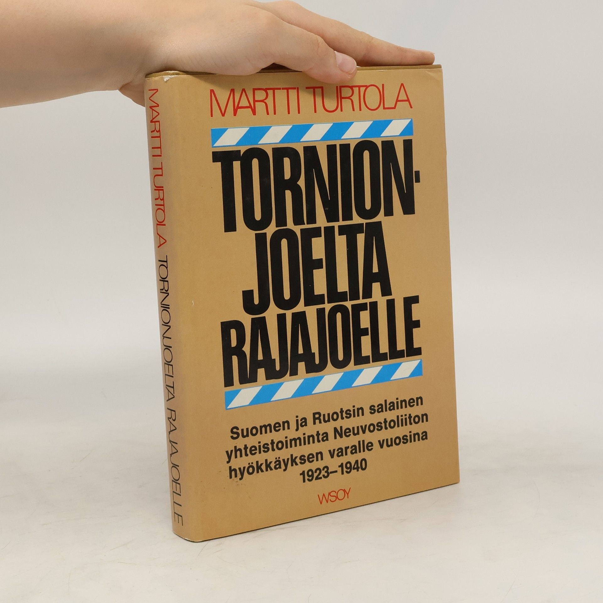 Martti Turtola Tornionjoelta Rajajoelle