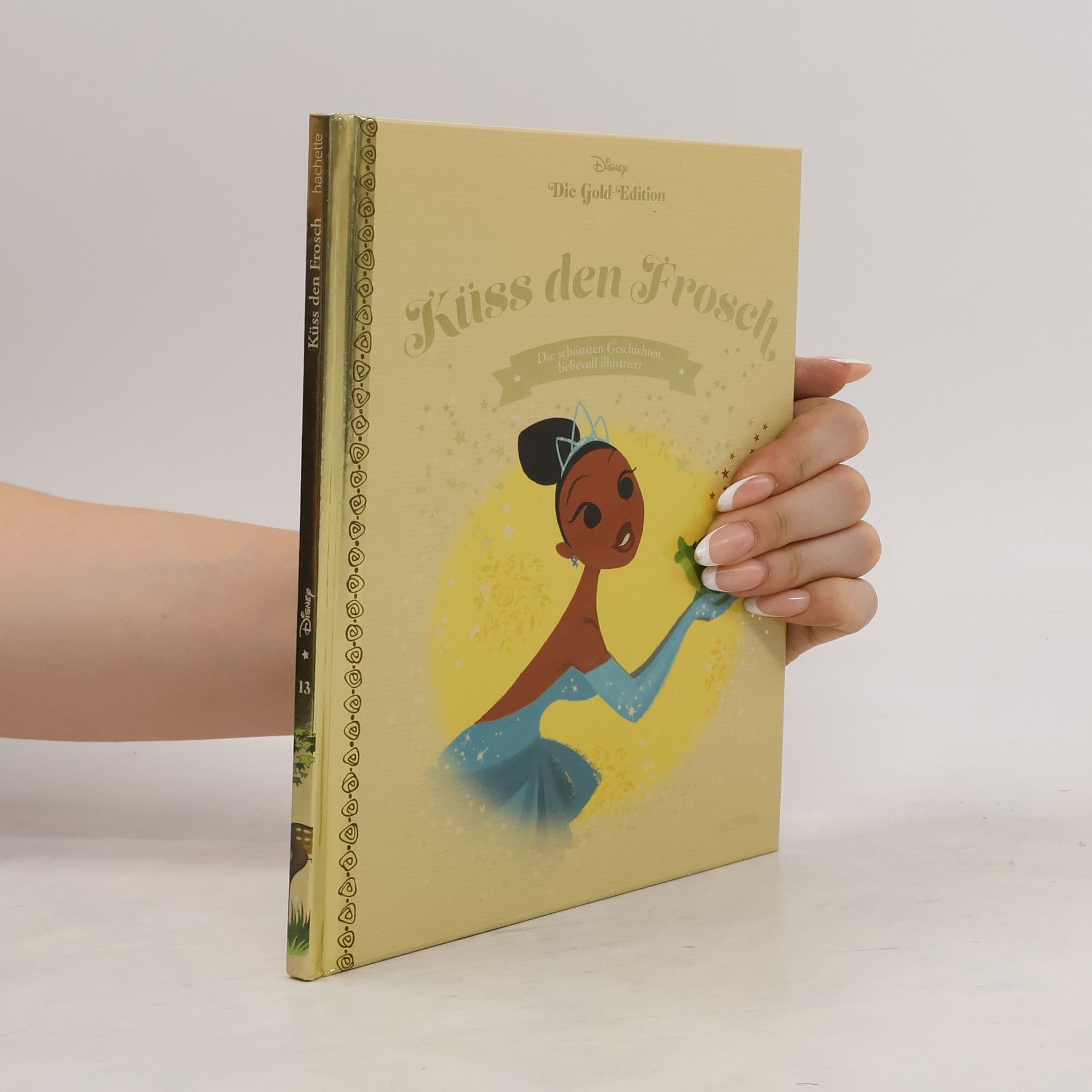 Walt Disney Küss Den Frosch Malbuch