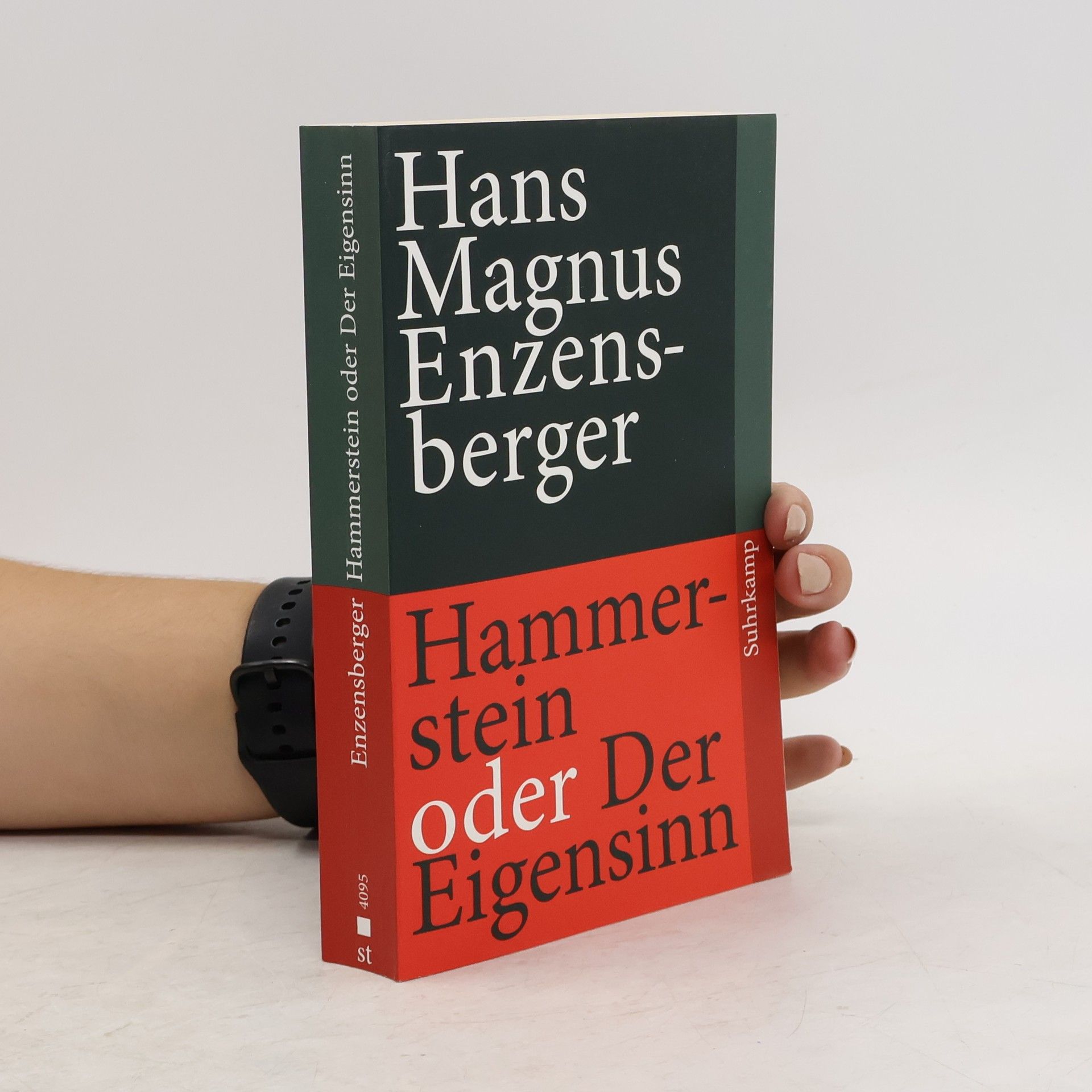 Hans Magnus Enzensberger Hammerstein oder der Eigensinn