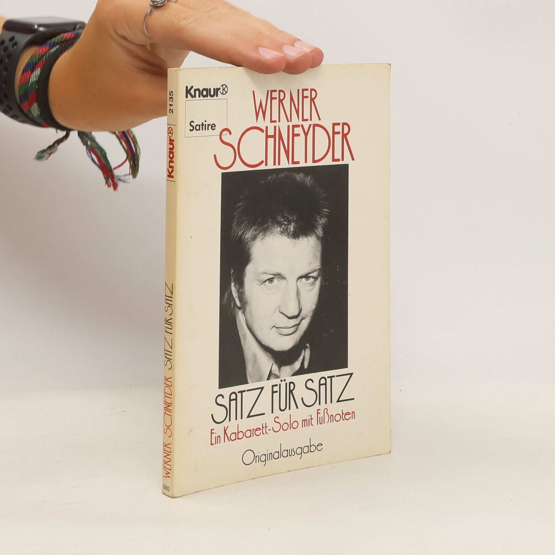 Werner Schneyder Satz für Satz