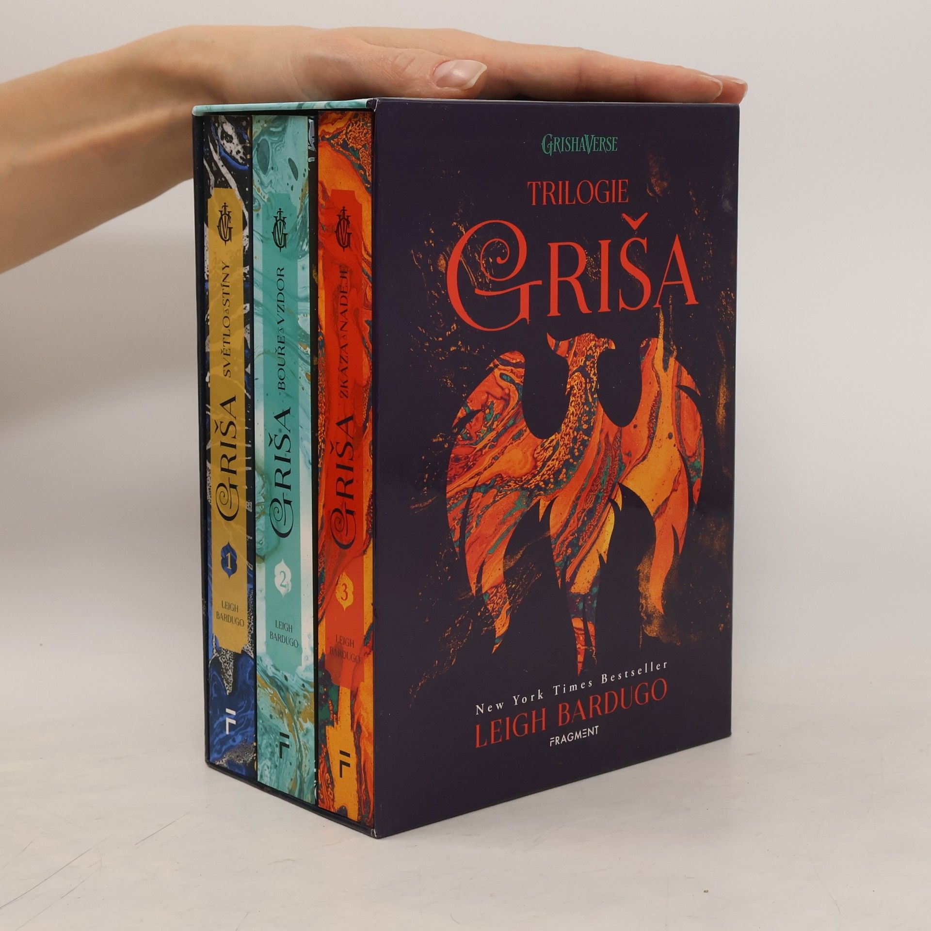 Leigh Bardugo Trilogie Griša (3 svazky, komplet, box)