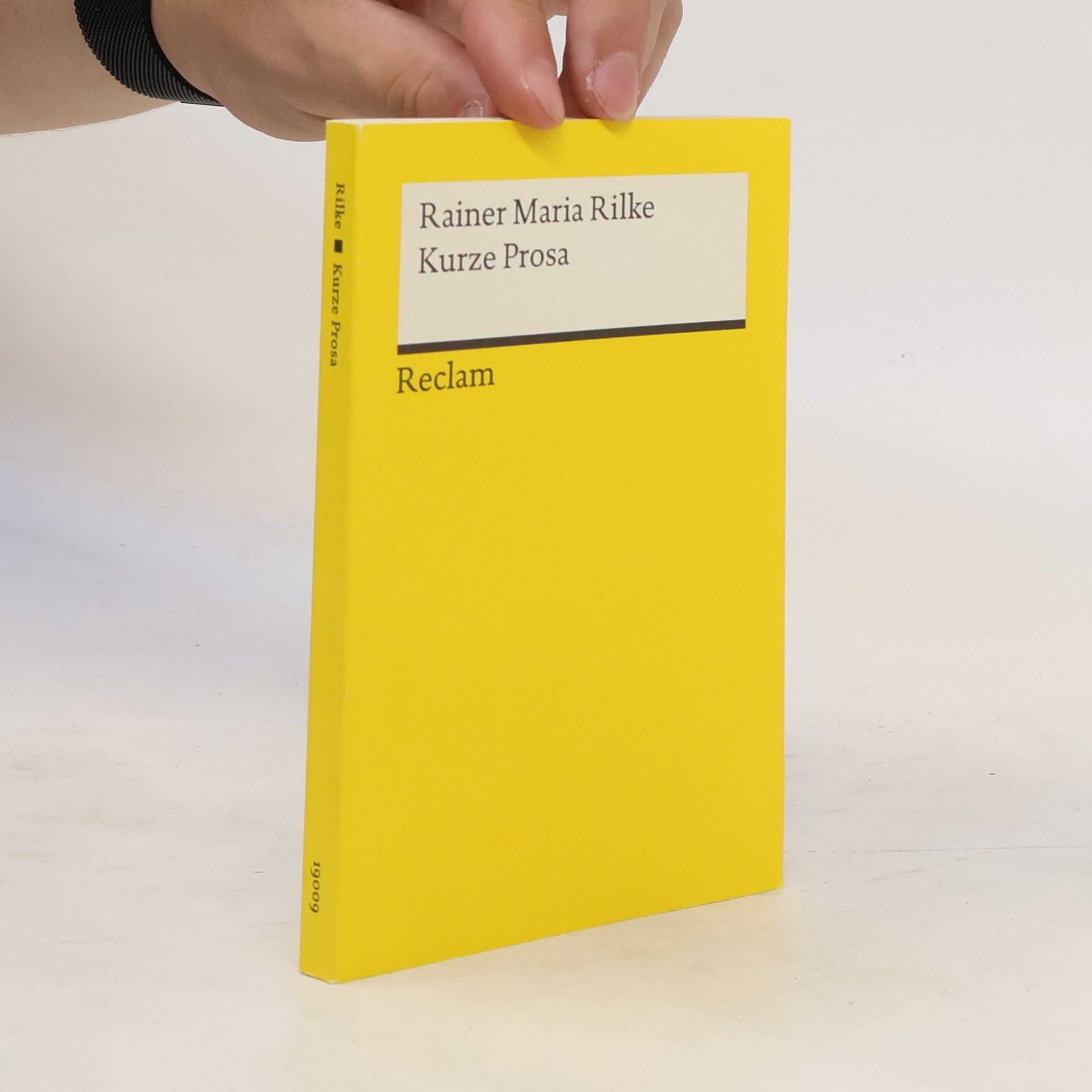 Rainer Maria Rilke Kurze Prosa
