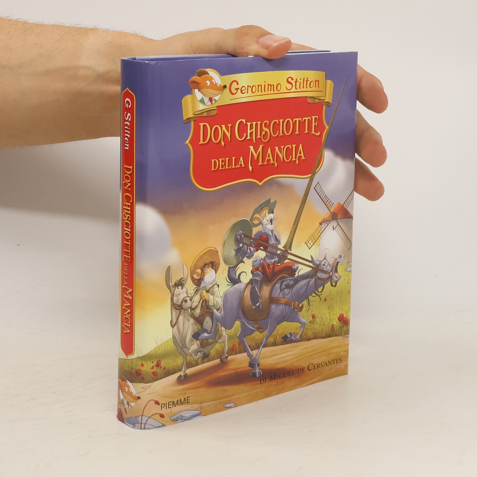 Geronimo Stilton Don Chisciotte della Mancia di Miguel de Cervantes