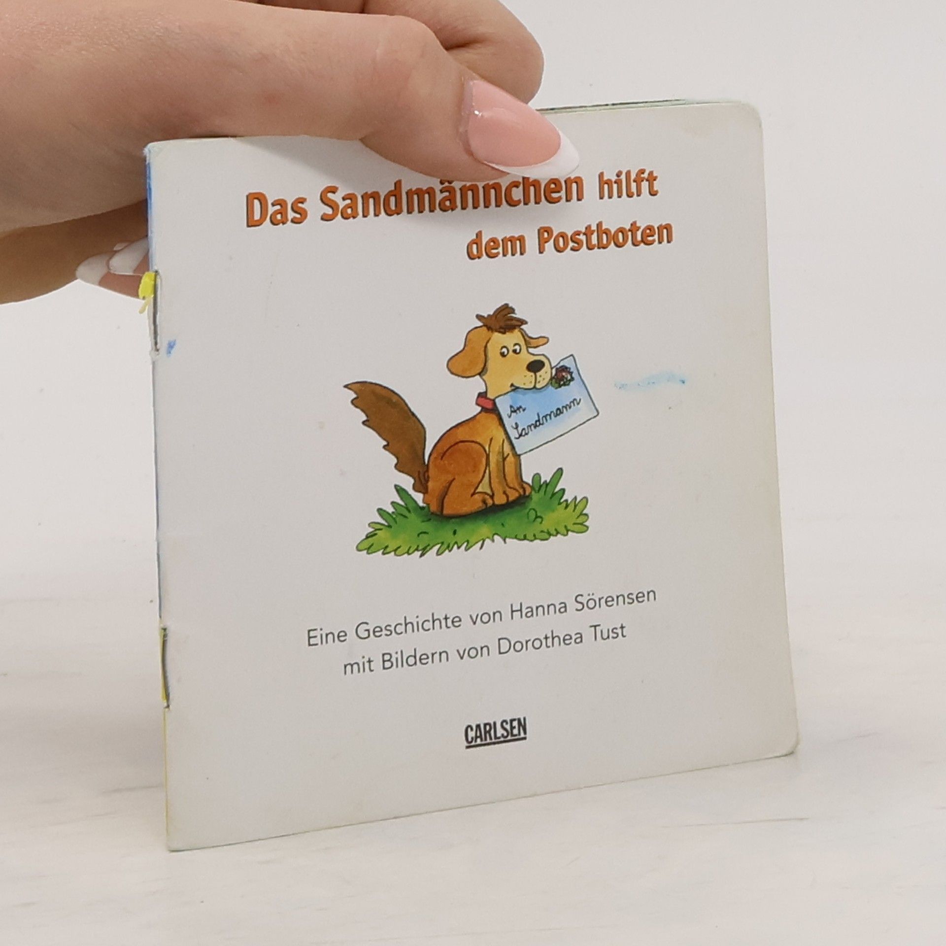 Dorothea Tust Das Sandmännchen hilft dem Postboten