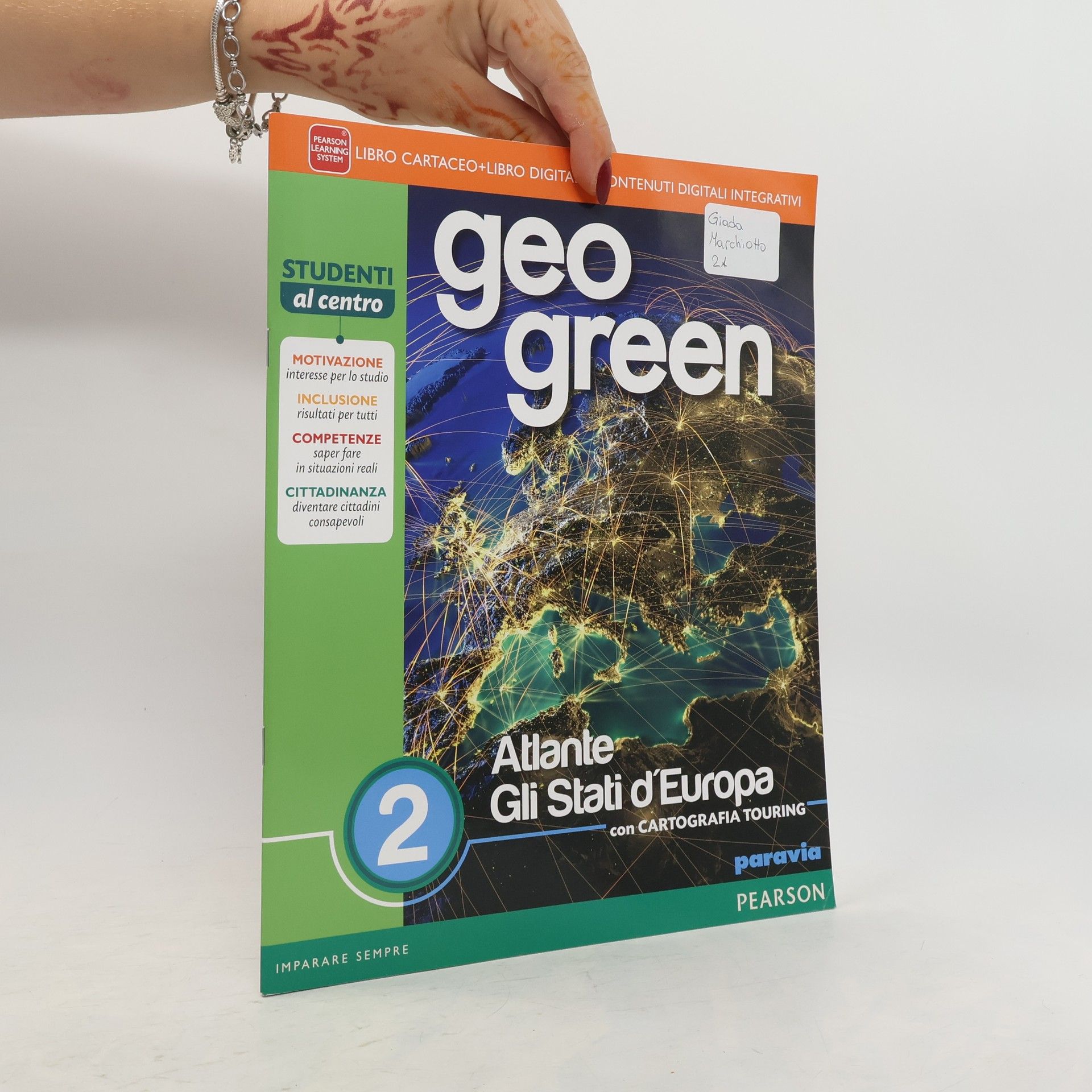 Autorenkollektiv Geo Green 2. Atlante Gli Stati d'Europa