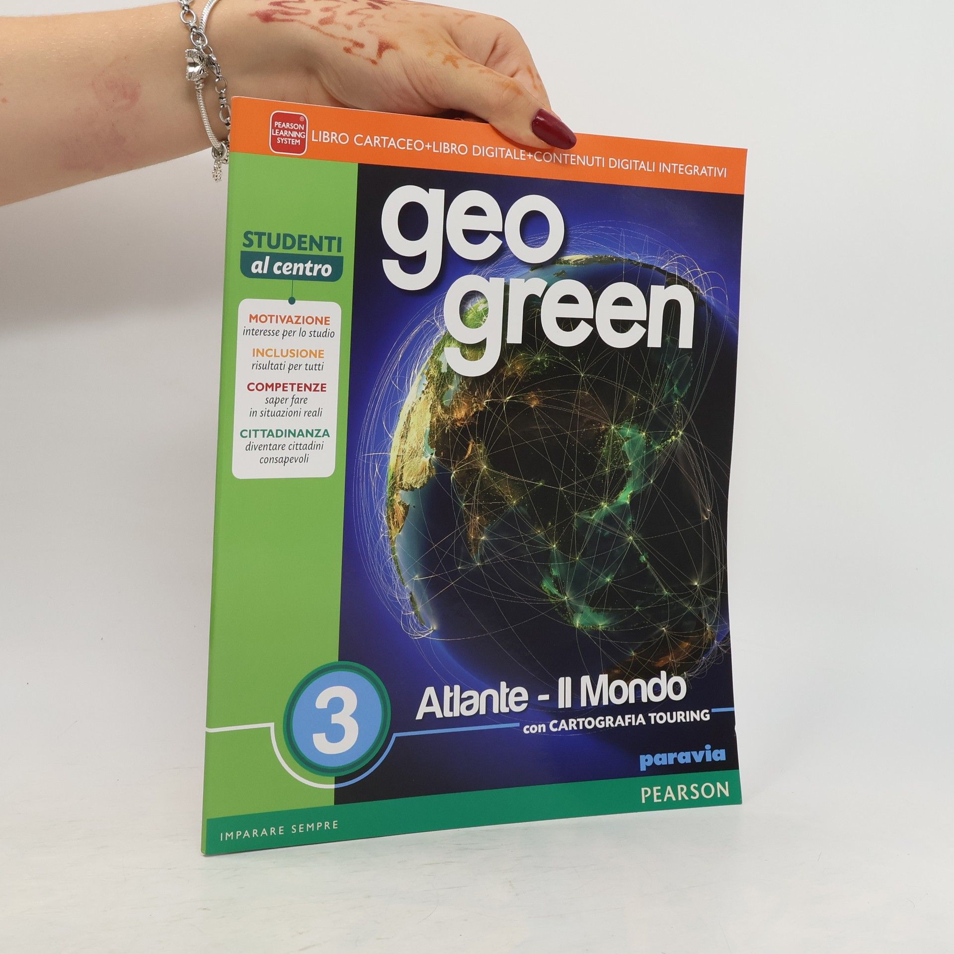 Autorenkollektiv Geo Green 3. Atlante. Il Mondo