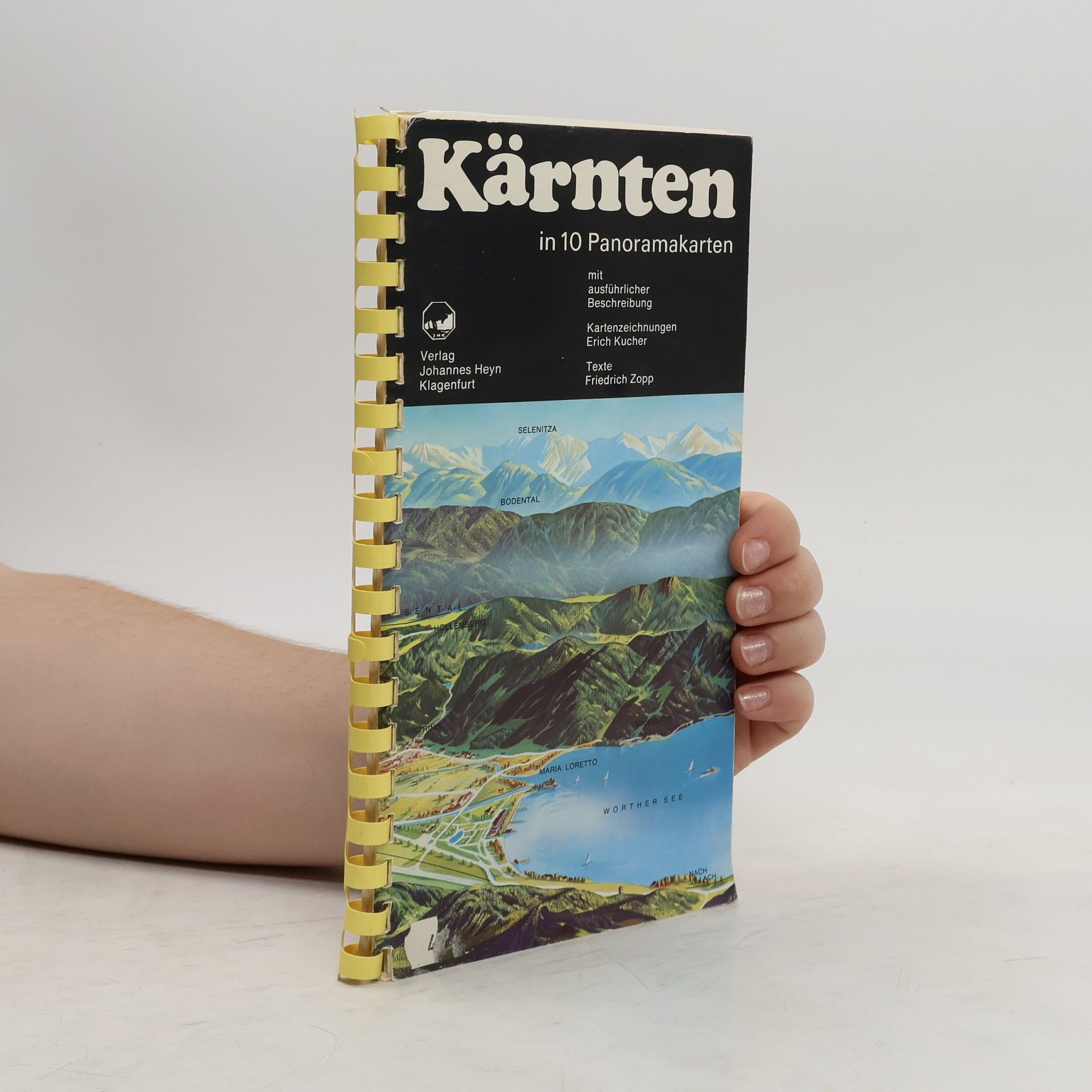 Erich Kucher Kärnten in 10 Panoramakarten