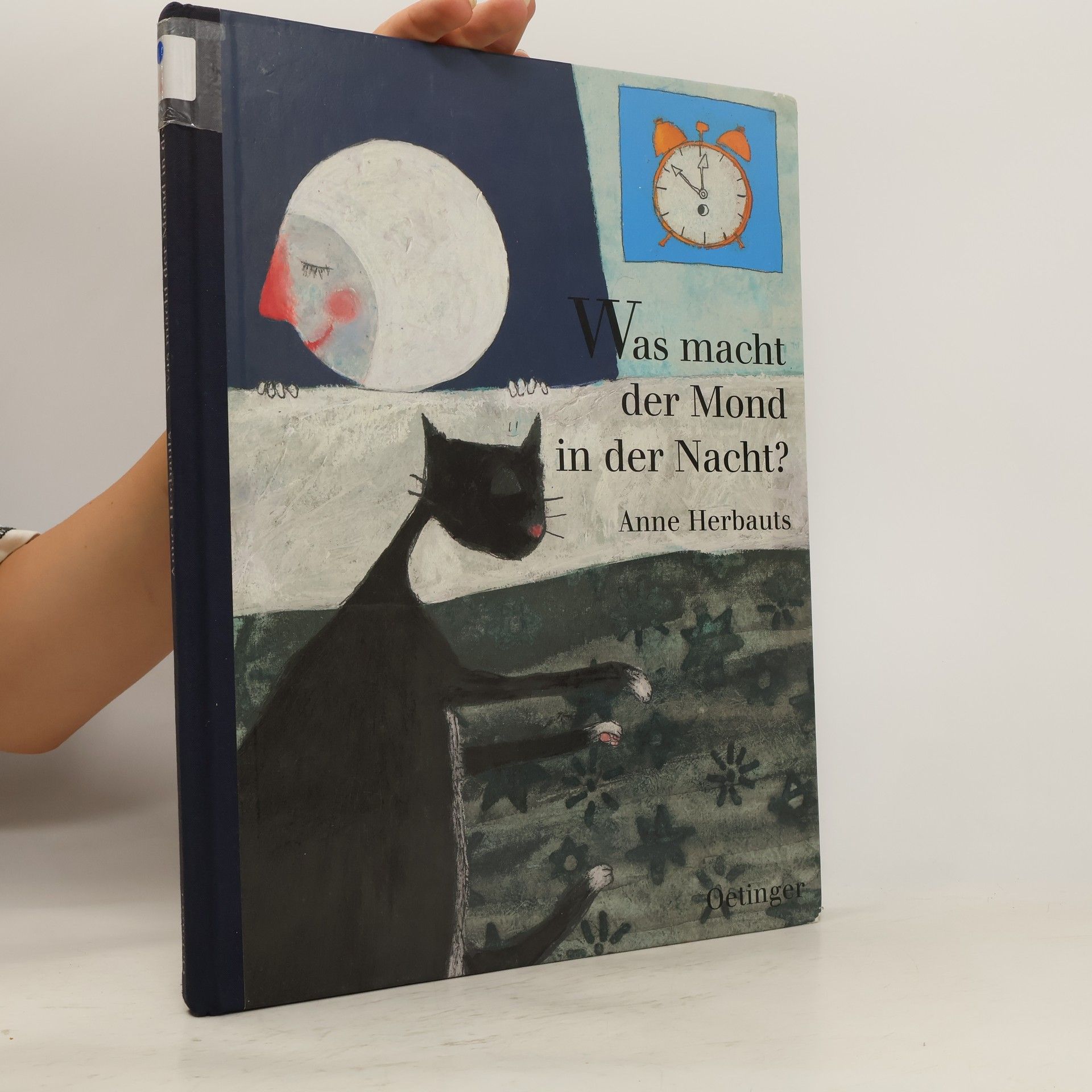 Anne Herbauts Was macht der Mond in der Nacht?