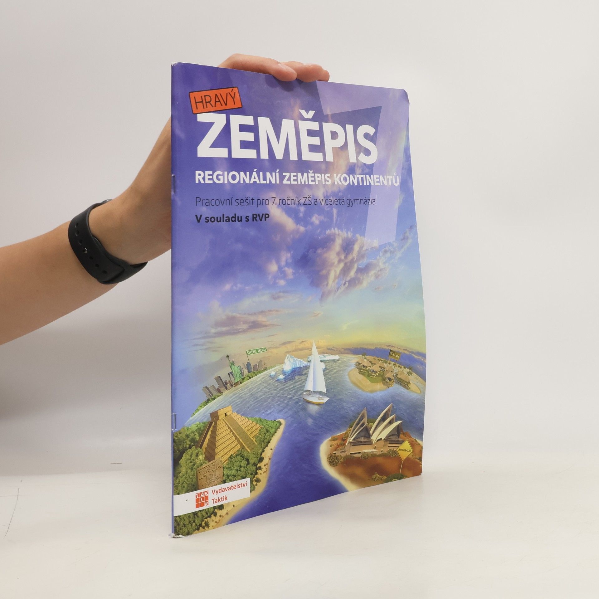 Collectif d'auteurs Hravý zeměpis 7 - pracovní sešit