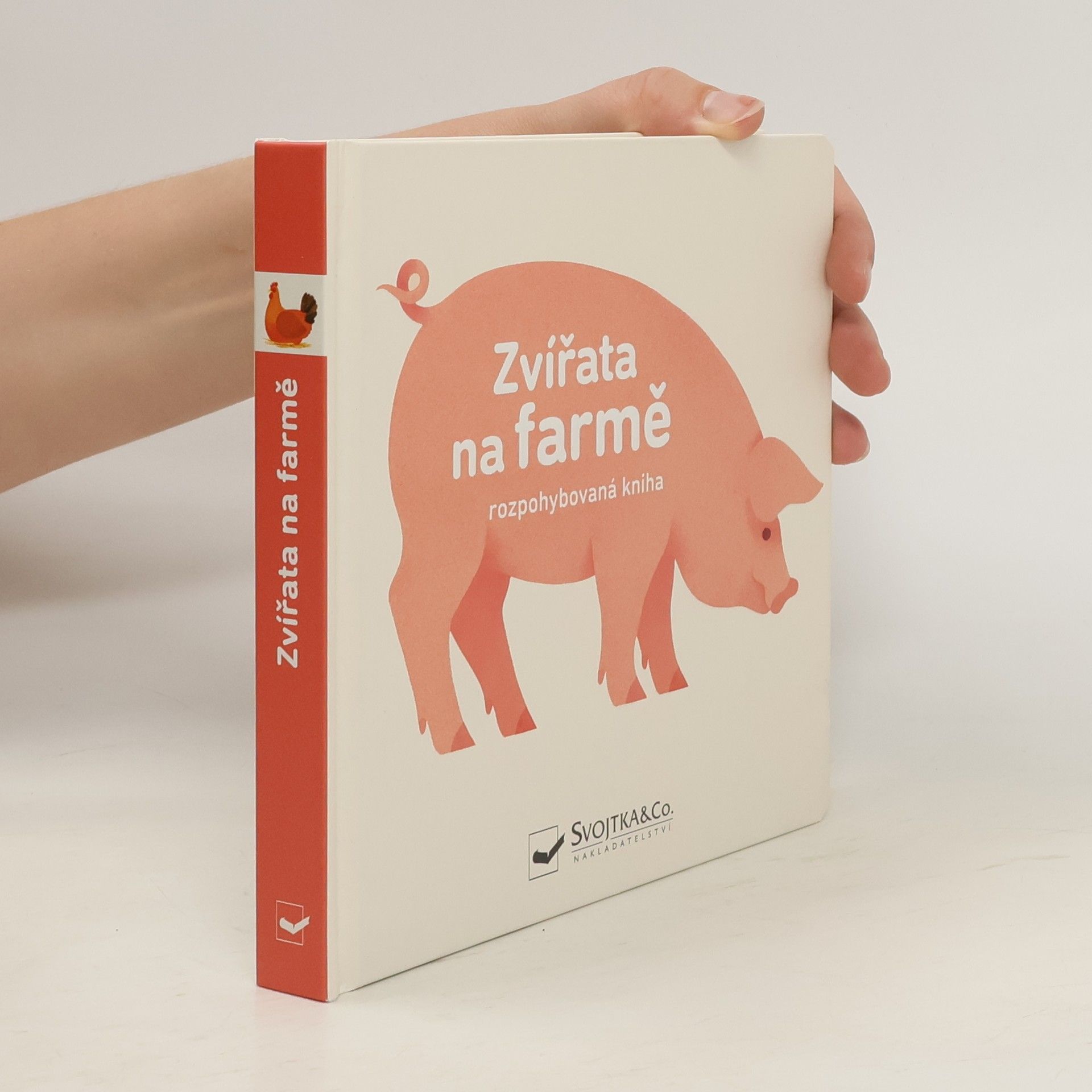 Véronique Joffre Zvířata na farmě : rozpohybovaná kniha