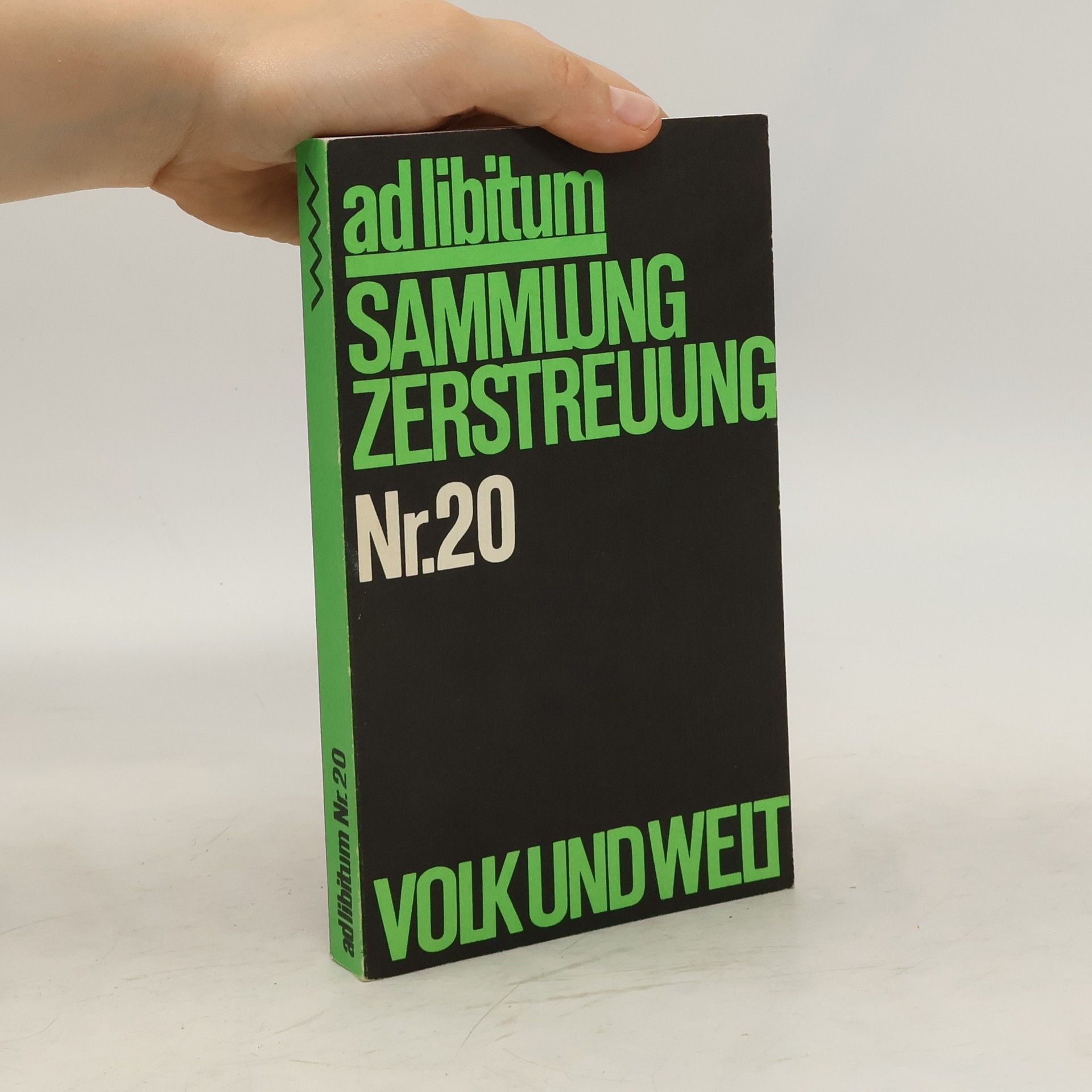 kolektiv Sammlung Zerstreuung Nr. 20
