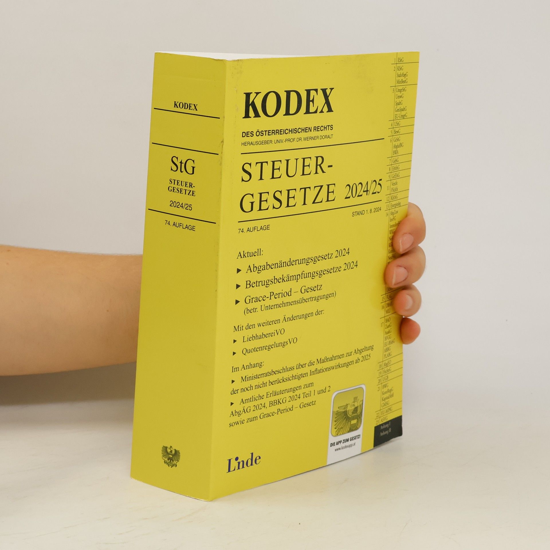 Andrei Bodis KODEX Steuergesetze 2024/25